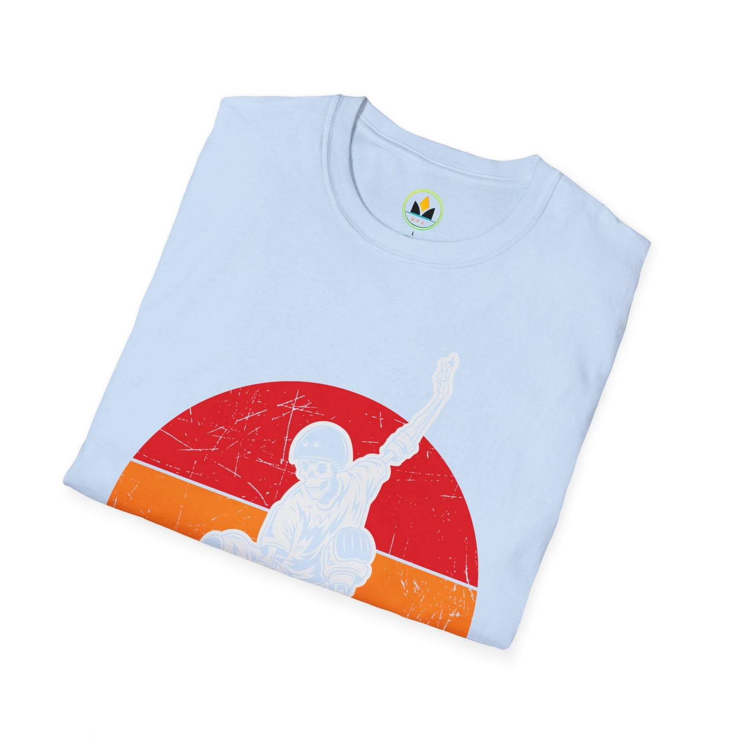 Sunset Skateboarder - Vintage Halloween Unisex T-Shirt