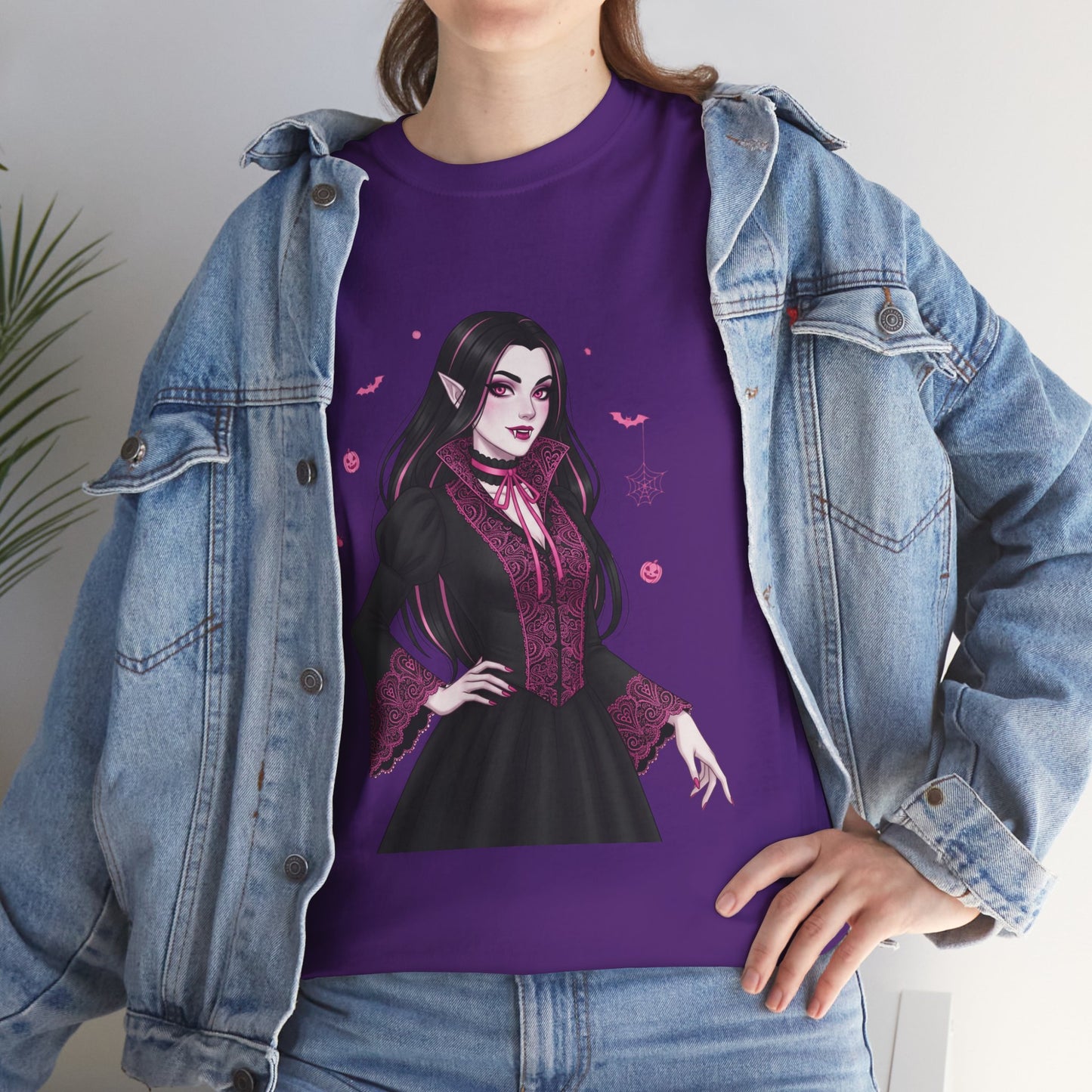 Gothic Vampire Cancer Awareness Tee