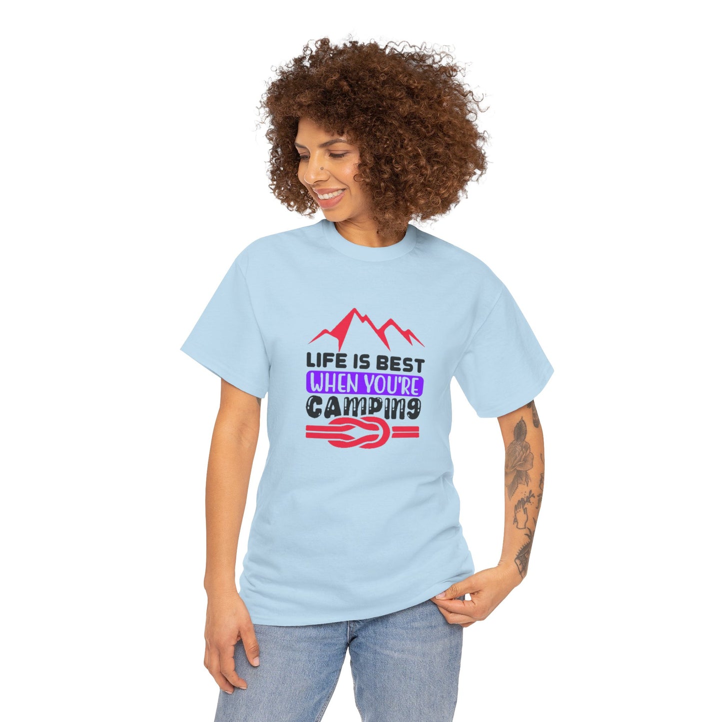 Mountain Adventure Camping Tee – Embrace the Great Outdoors