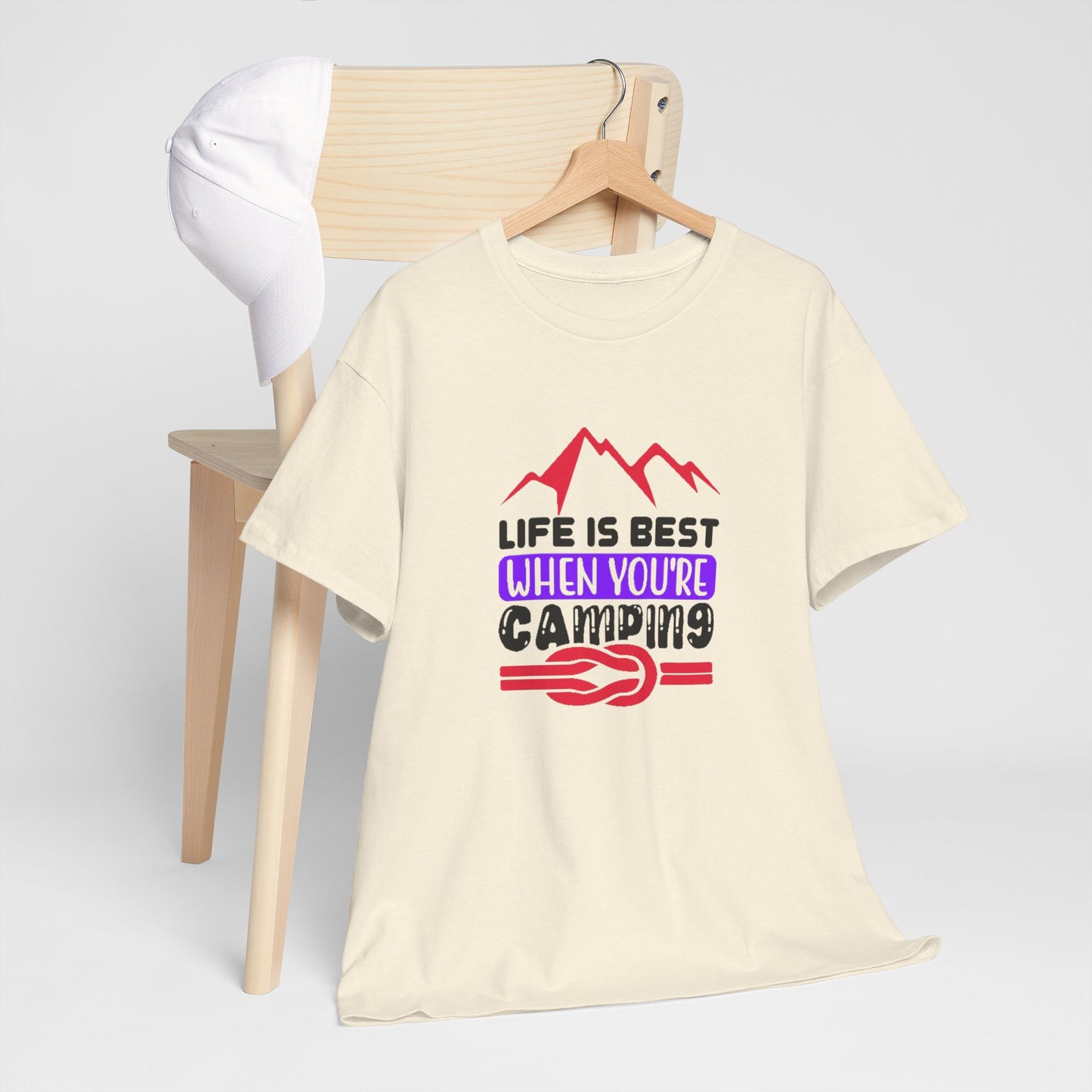 Mountain Adventure Camping Tee – Embrace the Great Outdoors