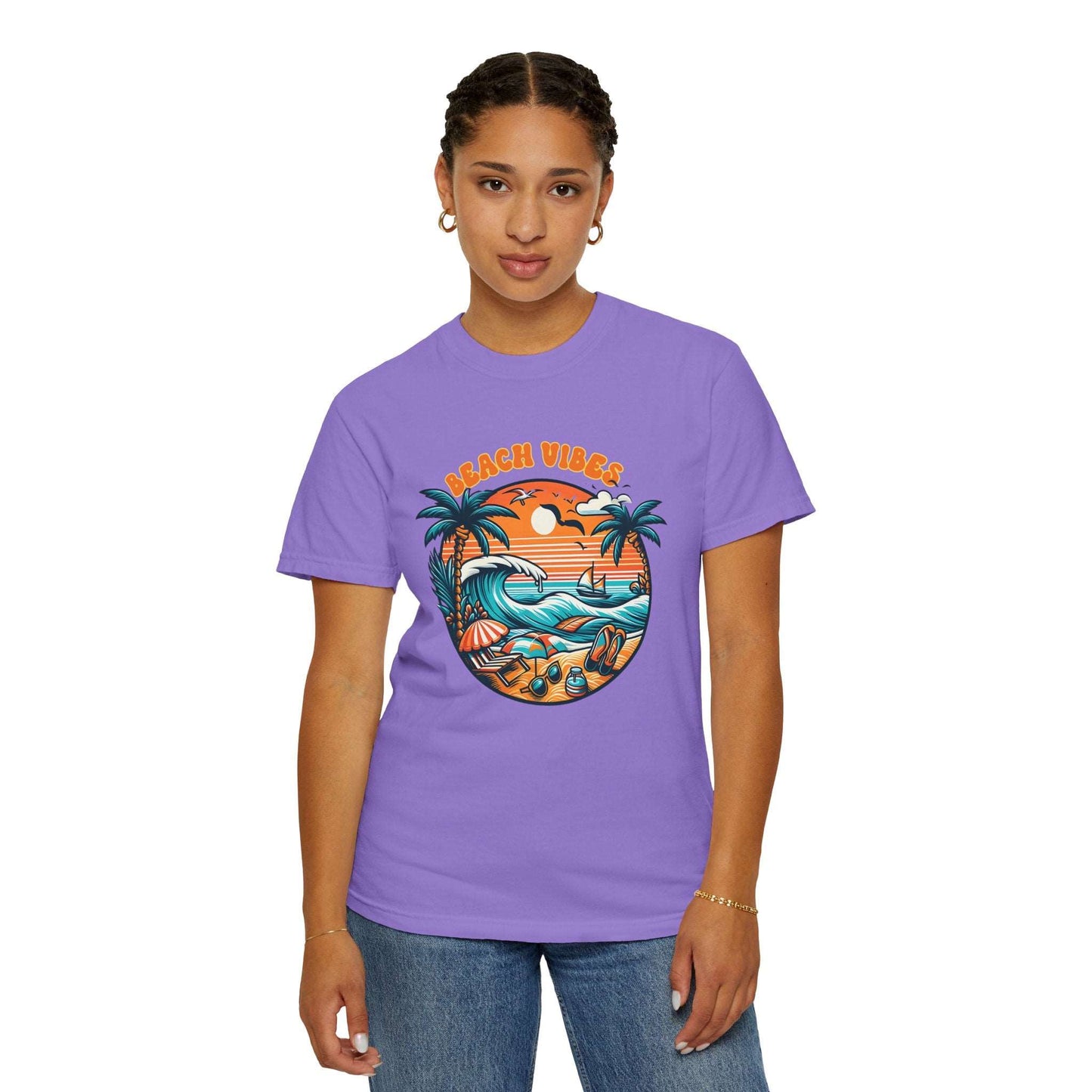 Beach Vibes - Retro Summer Bliss T-Shirt