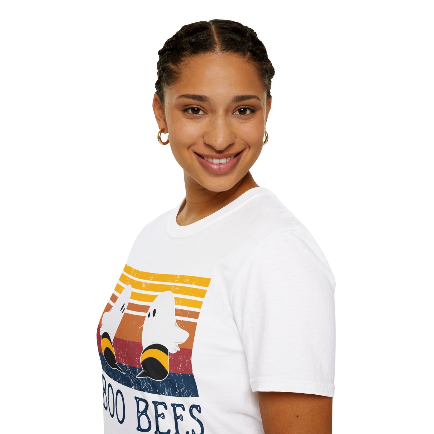 BOO BEES - Humorous Halloween Ghost-Bee Unisex T-Shirt