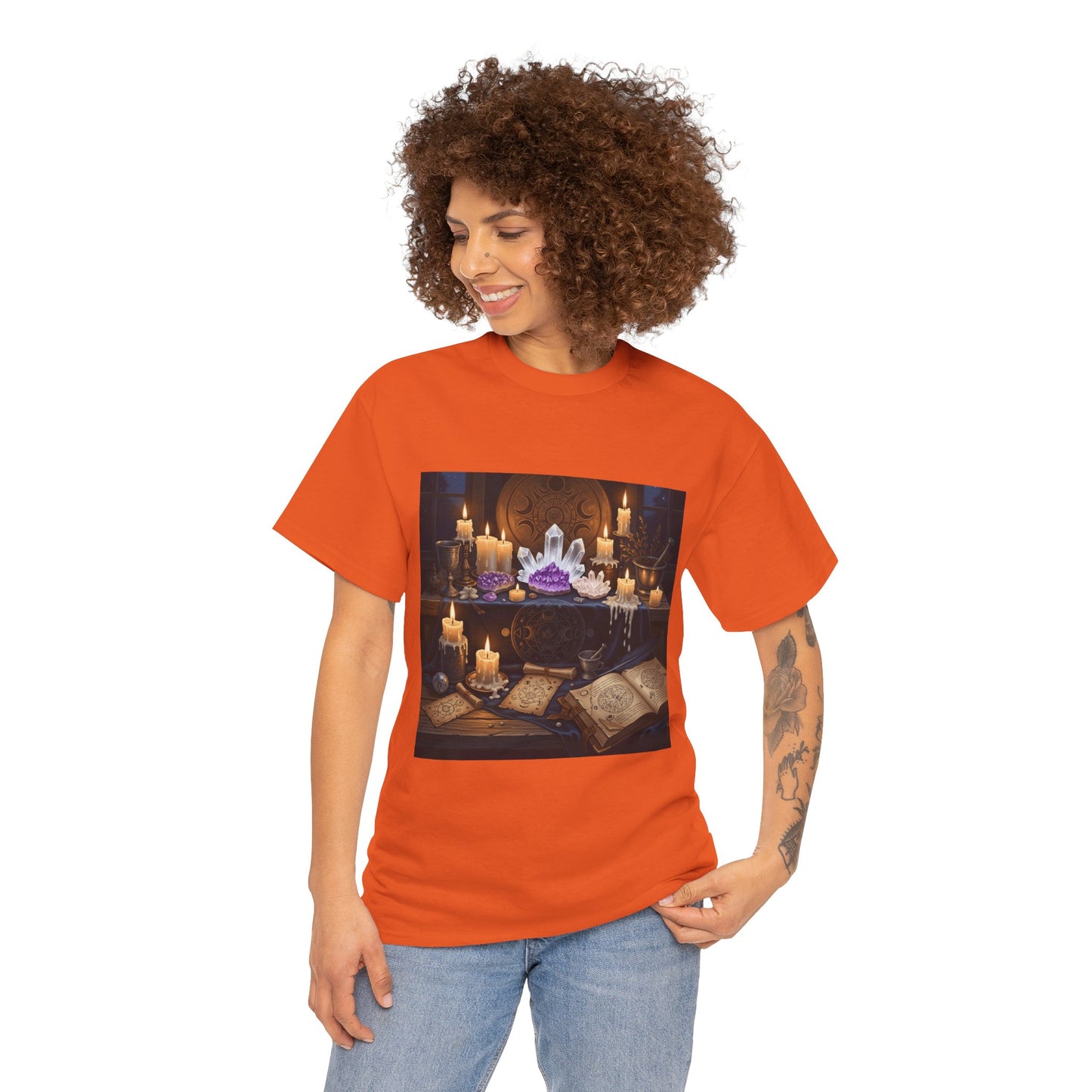 Witch's Ritual Altar Halloween Tee