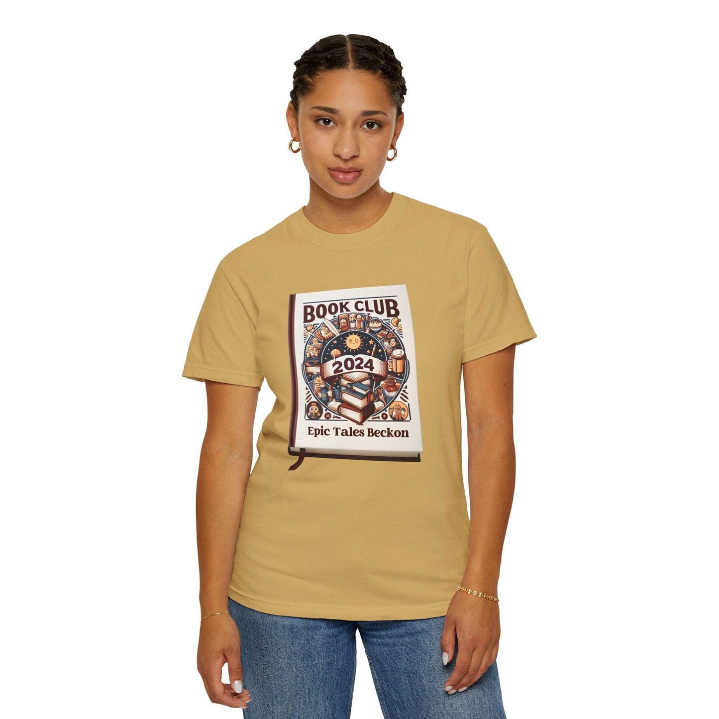 2024 Book Club - Literary Adventure tshirt - Epic Tales Beckon