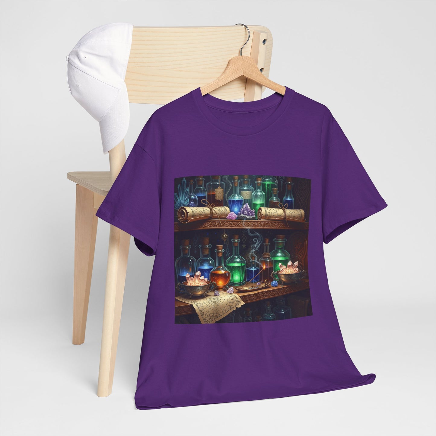 Witch's Potion Shelf Halloween Tee