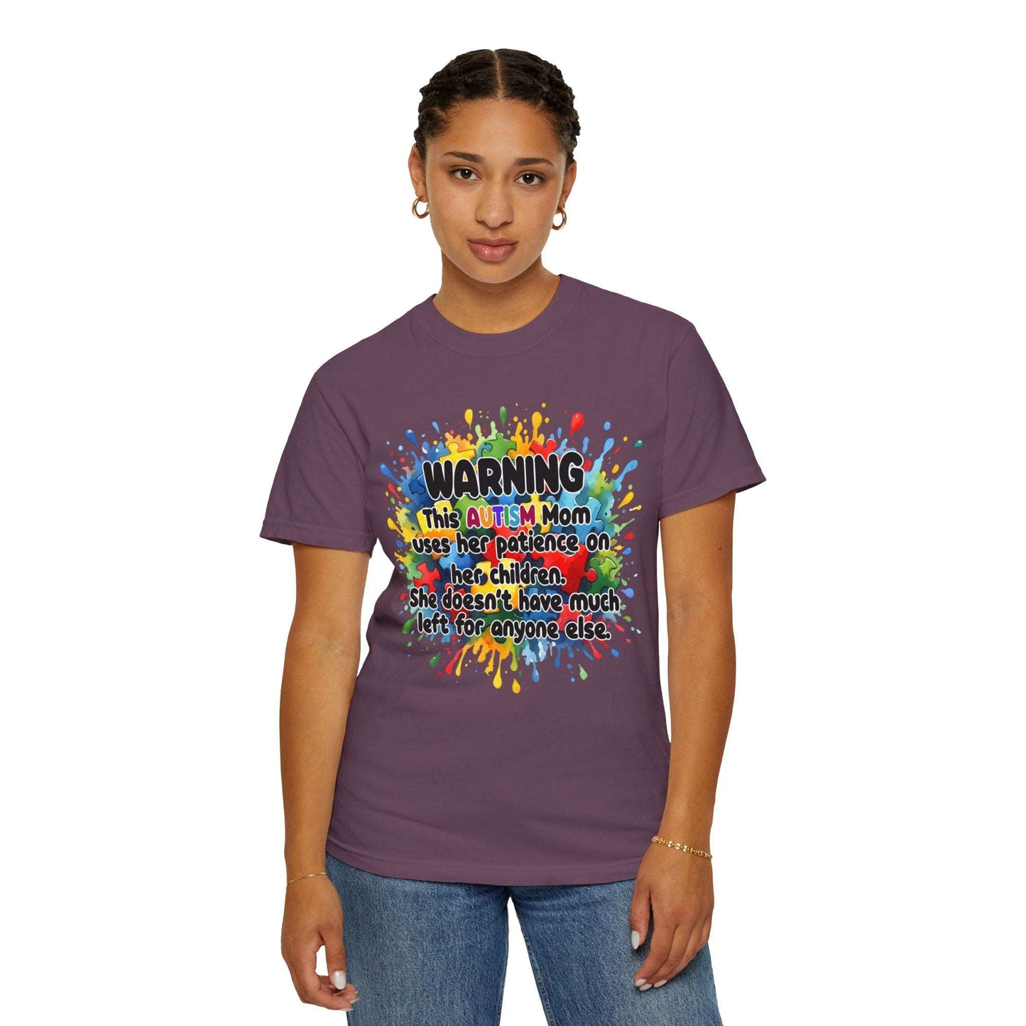 Autism Mom’s Patience Statement T-Shirt: Bold & Empowering
