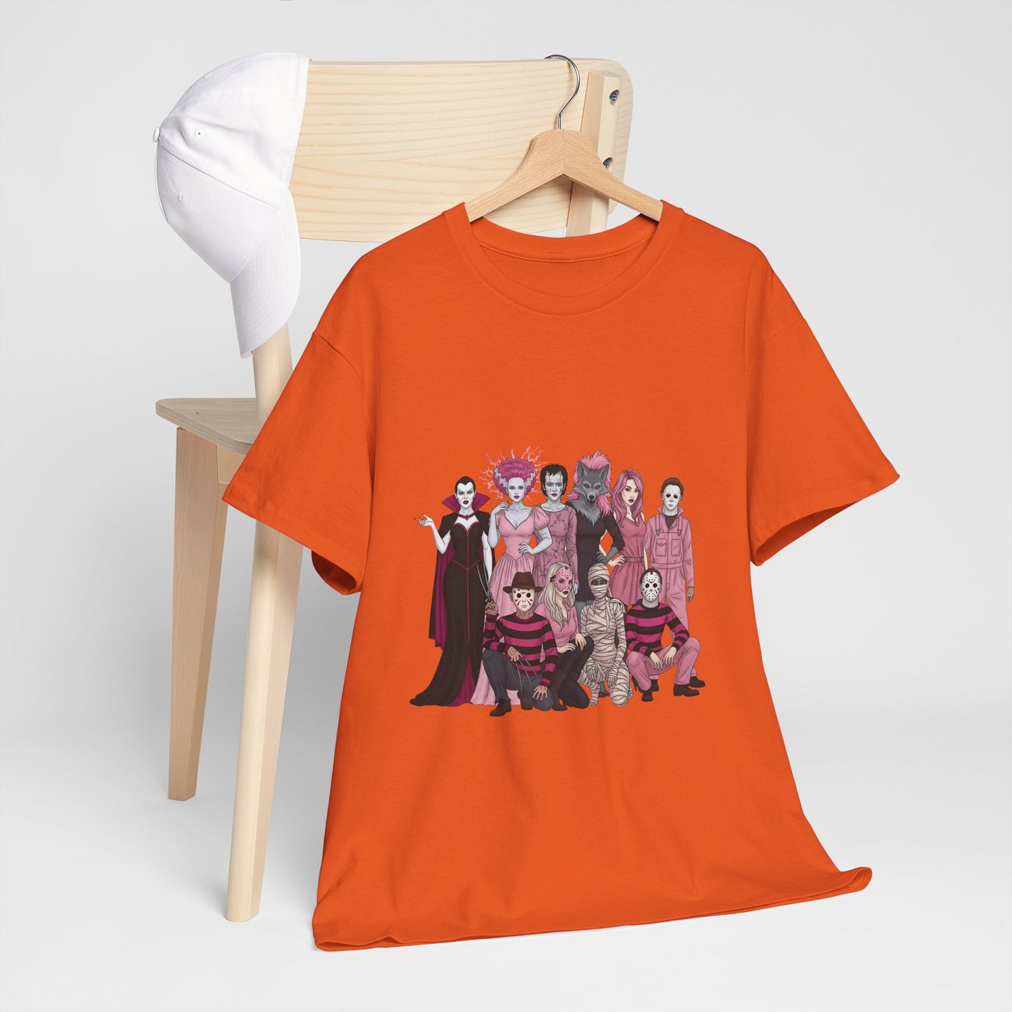 Horror Warriors in Pink Shirt Unisex Tee - Breast Cancer Awareness Month