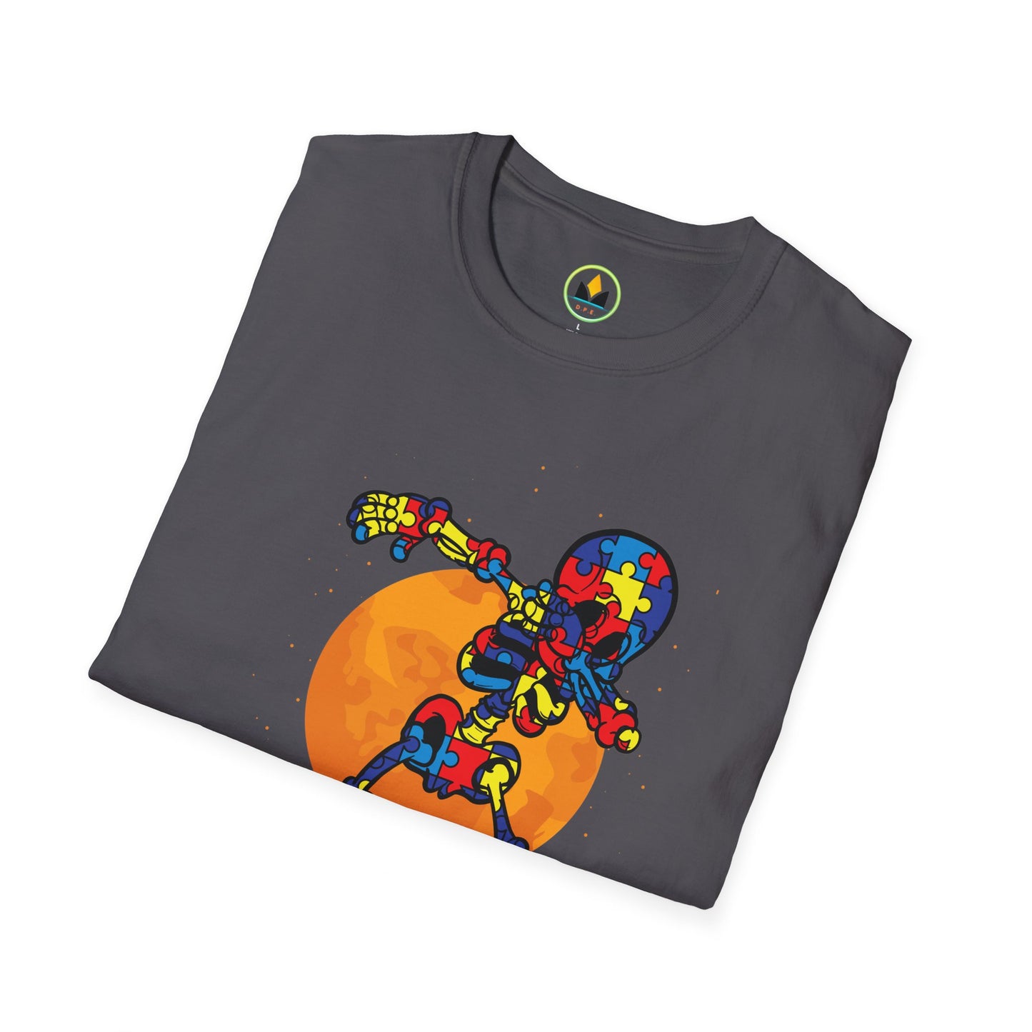 Autism Awareness Halloween Hero Tee - Embrace Uniqueness & Celebrate Differences Unisex Softstyle