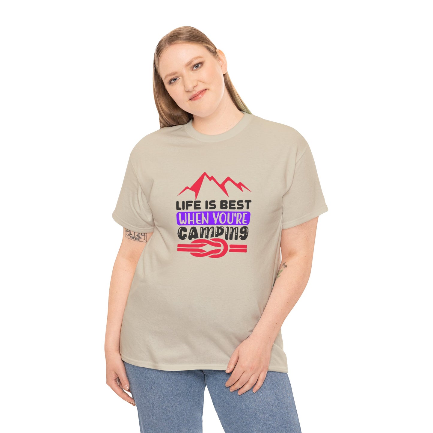 Mountain Adventure Camping Tee – Embrace the Great Outdoors