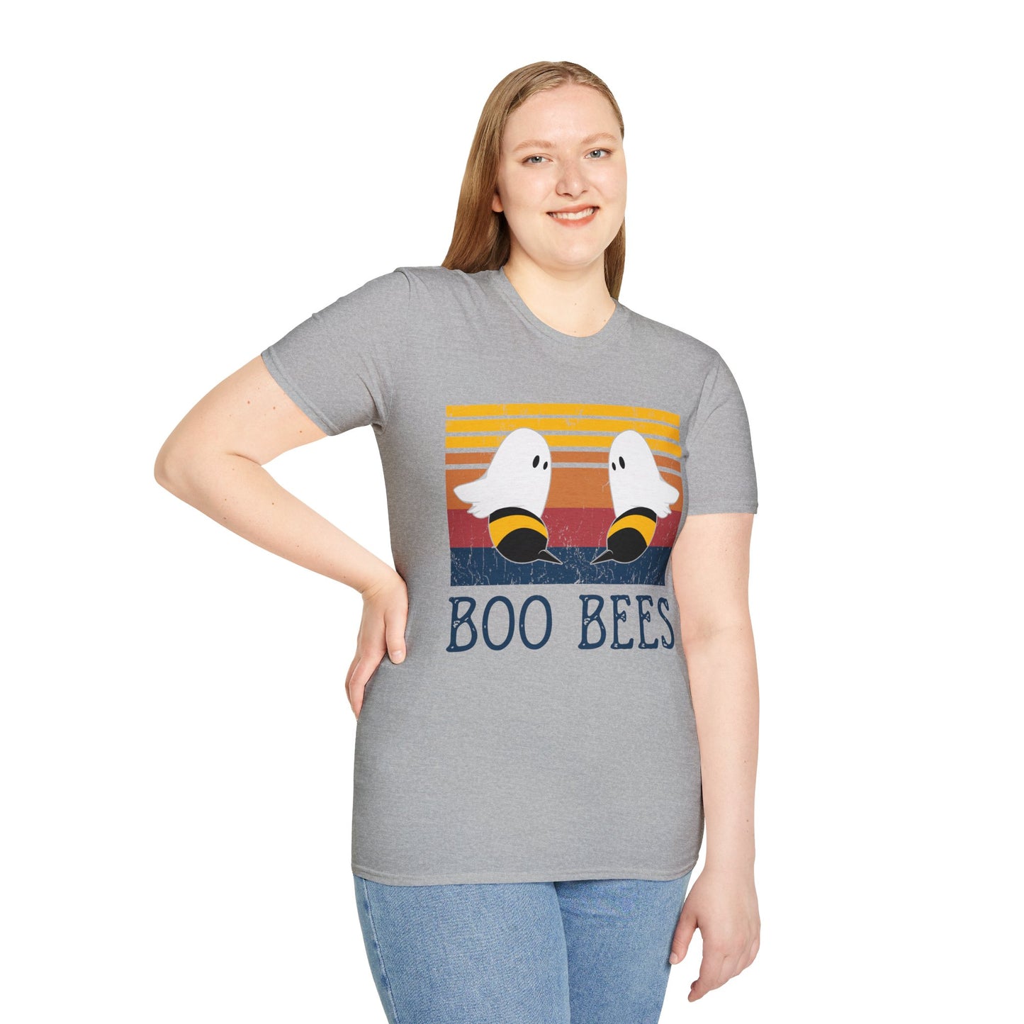 BOO BEES - Humorous Halloween Ghost-Bee Unisex T-Shirt