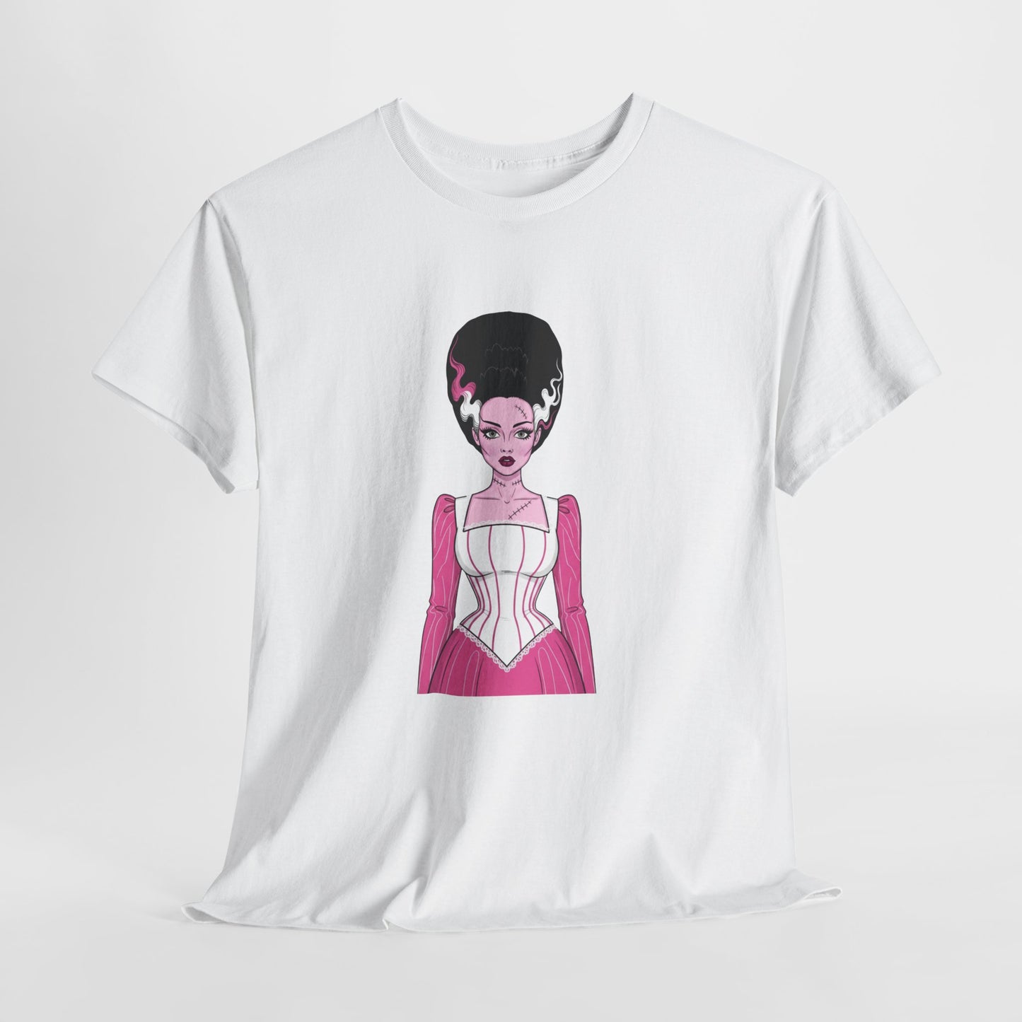 Pink Bride of Frankenstein Awareness Tee