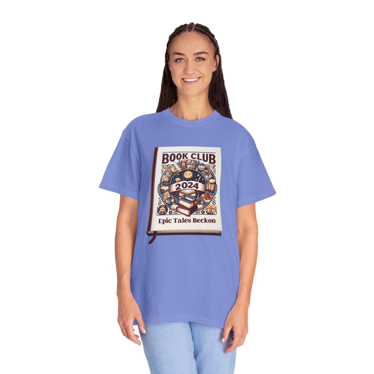 2024 Book Club - Literary Adventure tshirt - Epic Tales Beckon