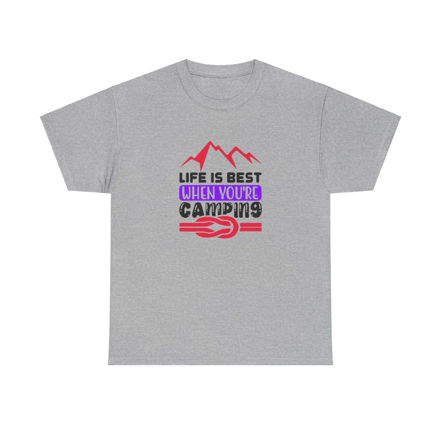 Mountain Adventure Camping Tee – Embrace the Great Outdoors