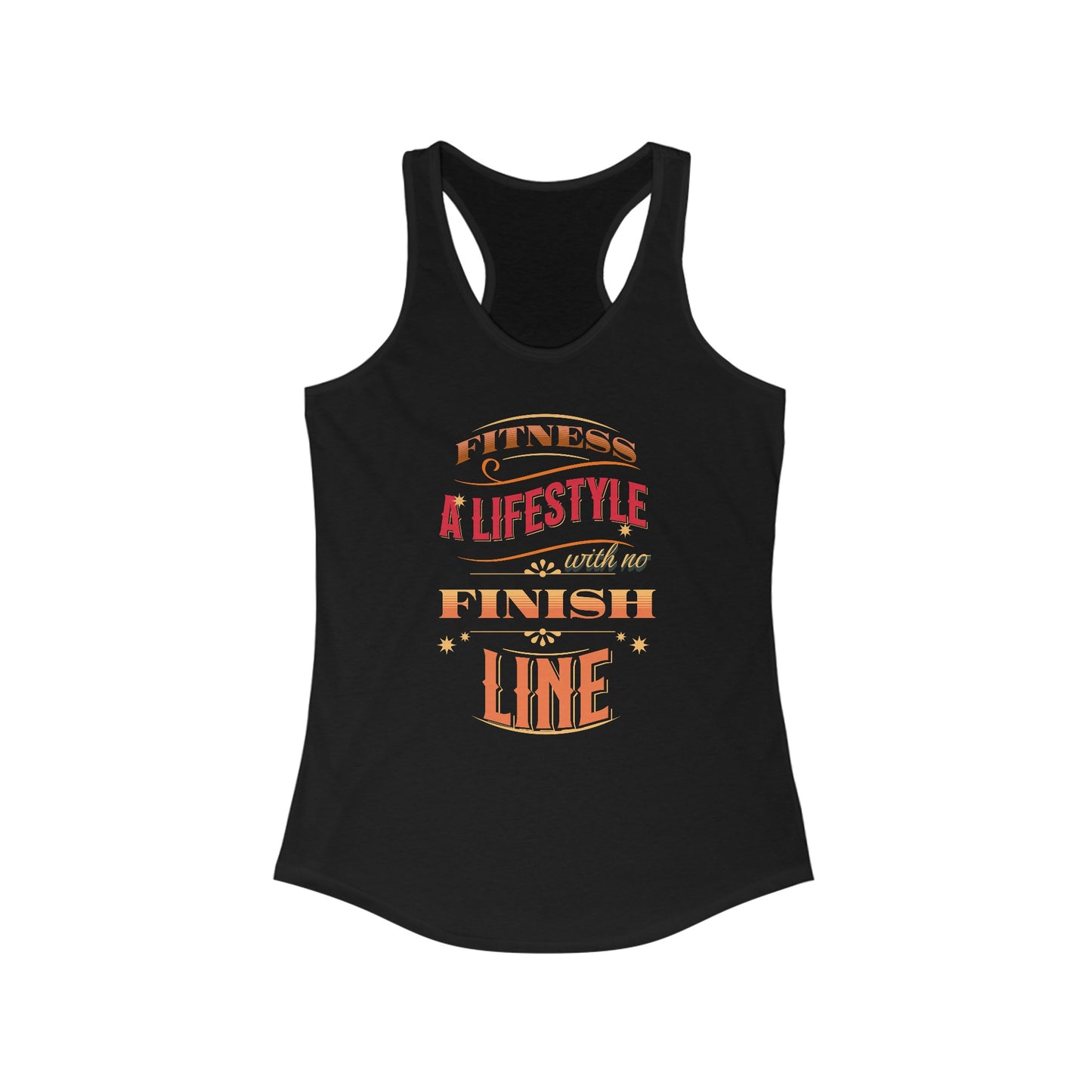 Endless Fitness Journey - Women’s Inspirational Tank Top
