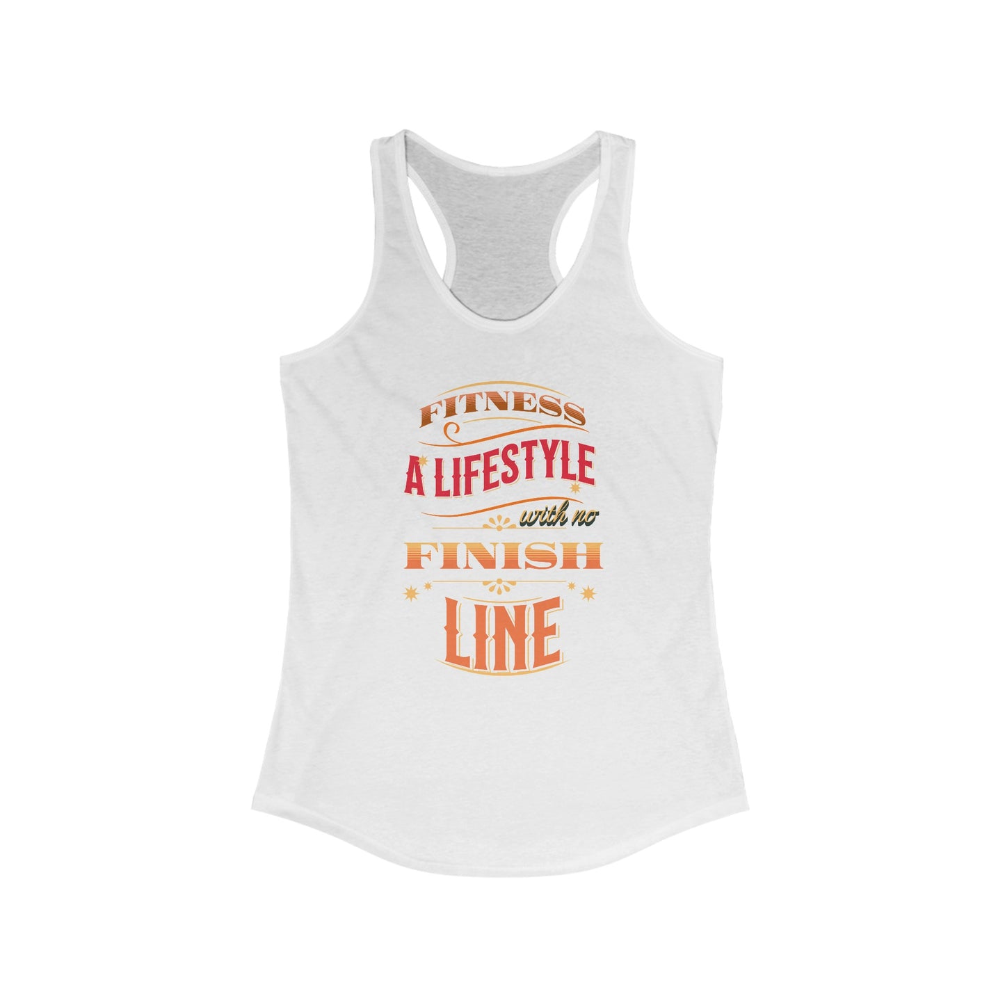 Endless Fitness Journey - Women’s Inspirational Tank Top