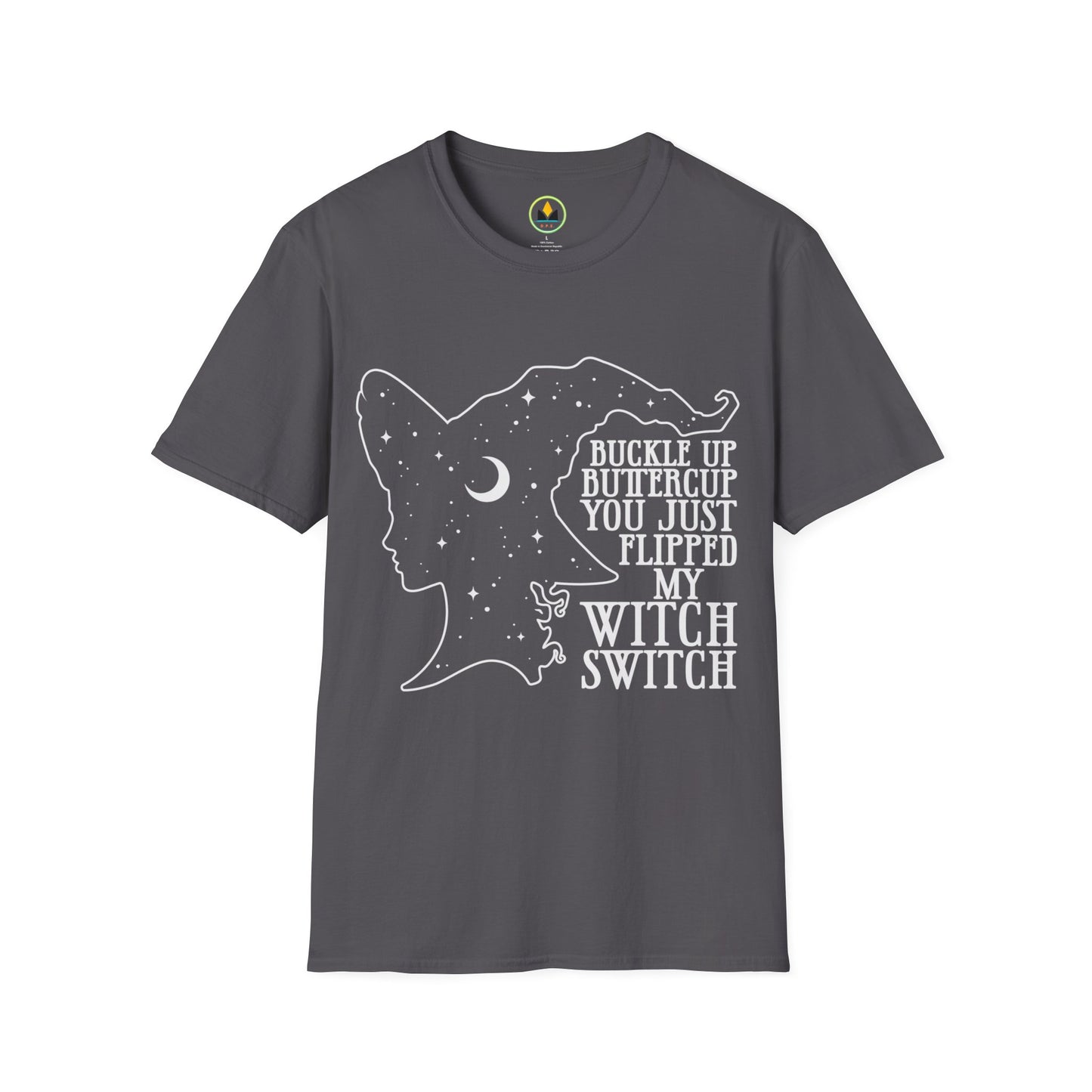 Spooky ‘Witch Switch’ Halloween Tee - Fun & Festive Holiday Apparel