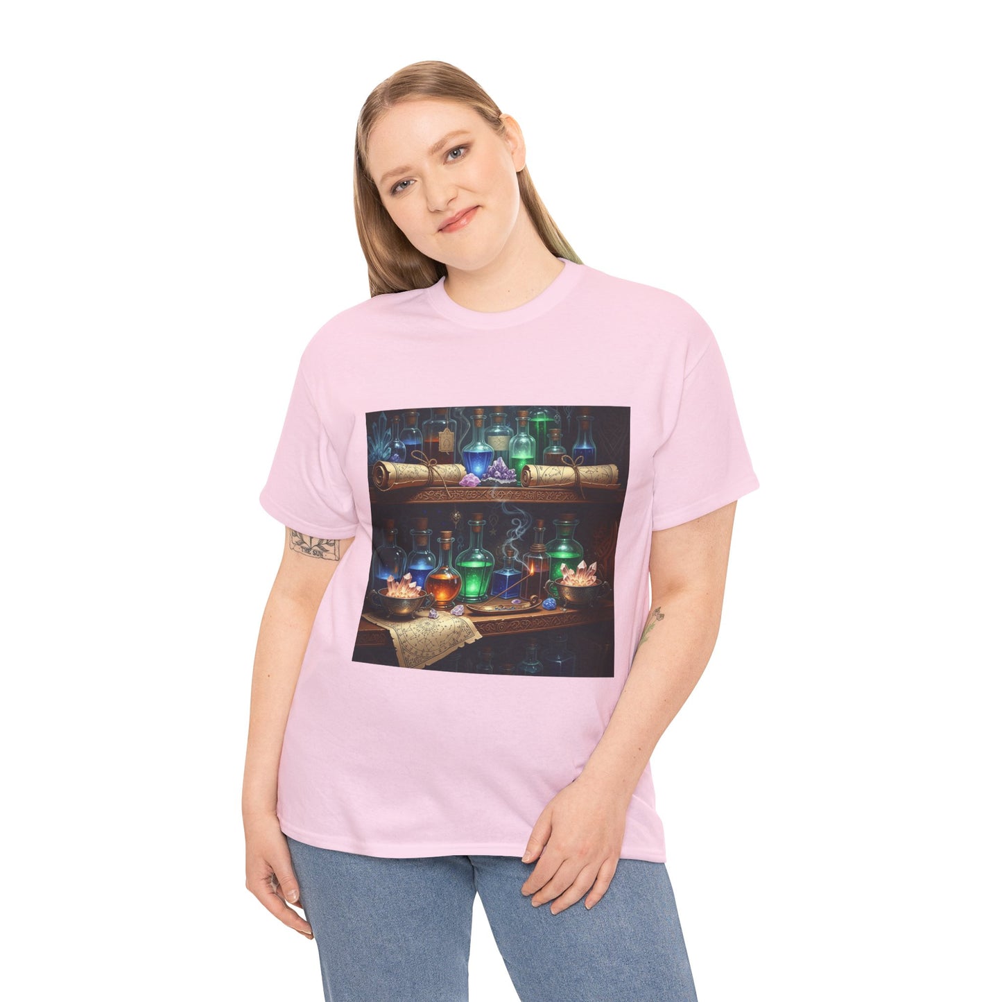 Witch's Potion Shelf Halloween Tee