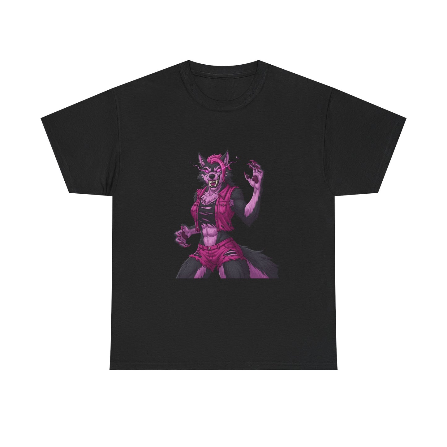 Fierce Werewolf Fights Cancer Tee
