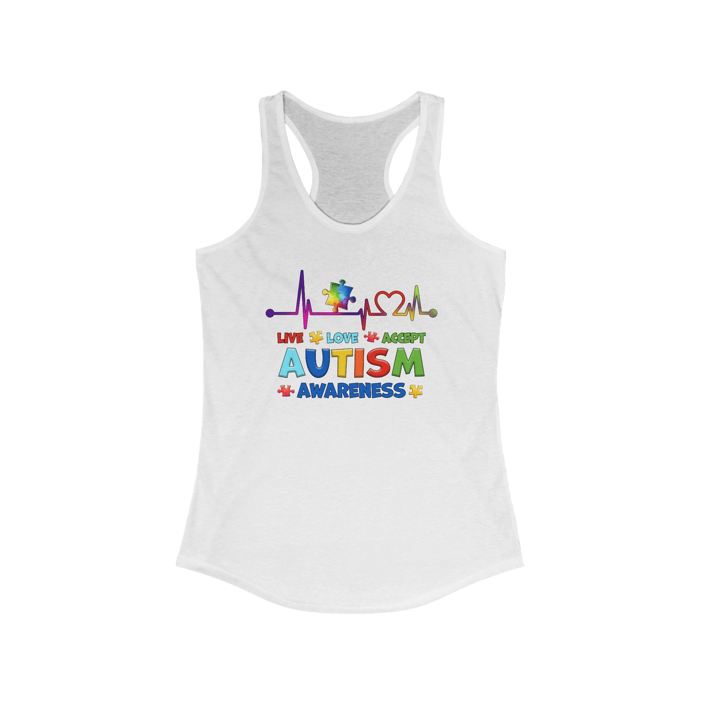 Empowerment Puzzle Autism Awareness Women’s Tank Top - Embrace Diversity