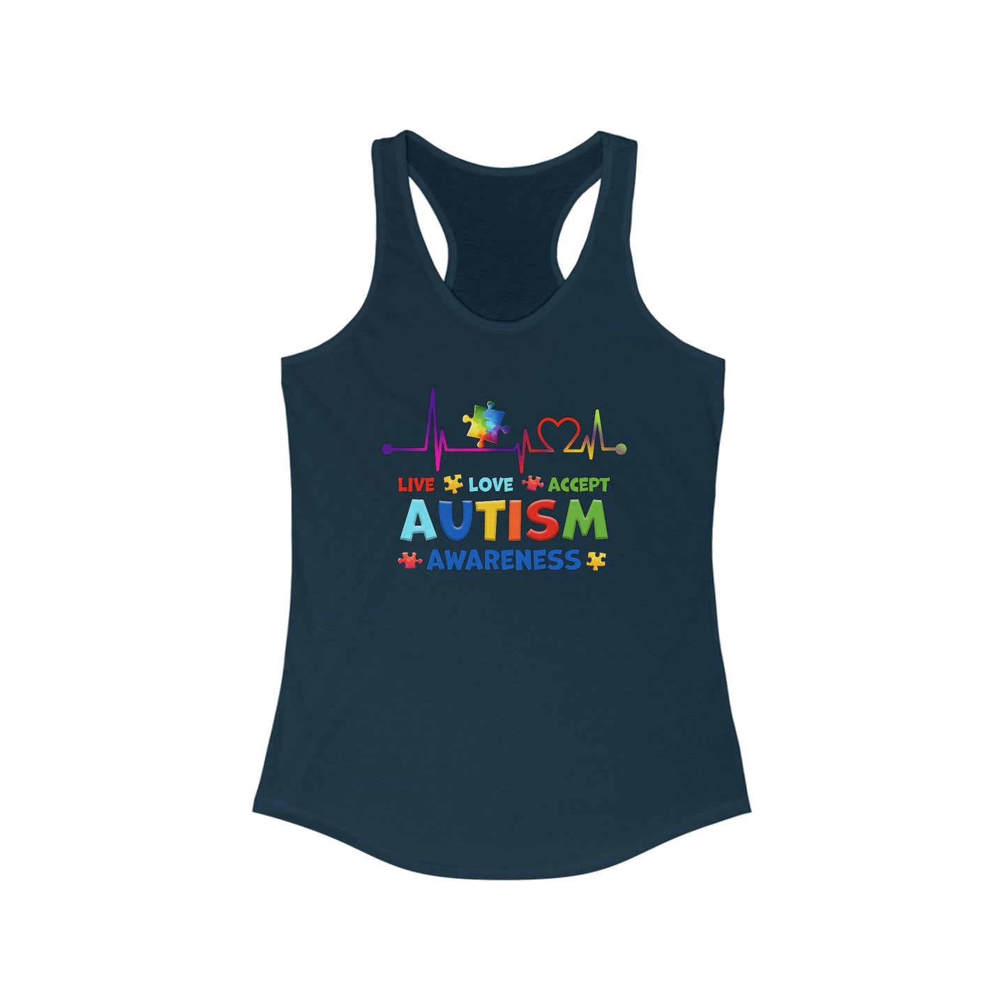Empowerment Puzzle Autism Awareness Women’s Tank Top - Embrace Diversity