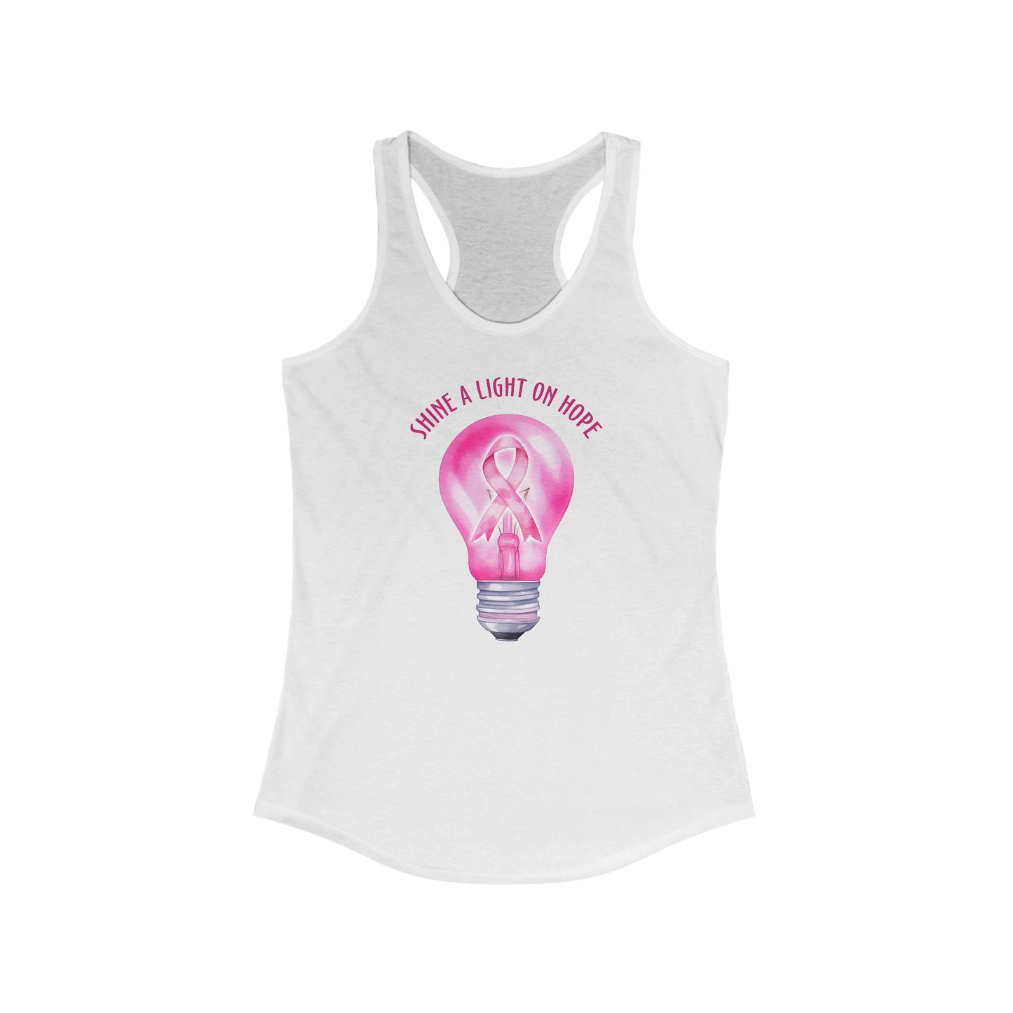 Shine a Light on Hope: Women’s Cancer Awareness Tank Top