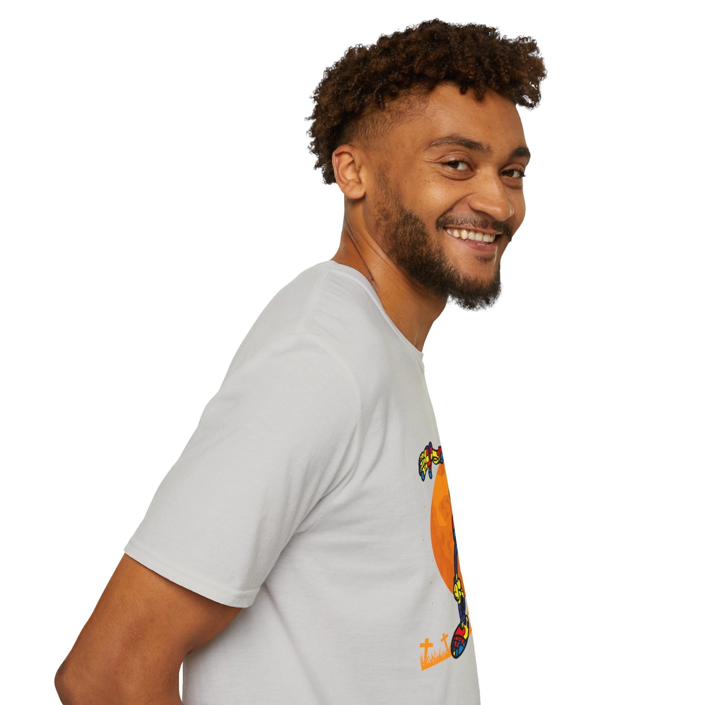 Autism Awareness Halloween Hero Tee - Embrace Uniqueness & Celebrate Differences Unisex Softstyle