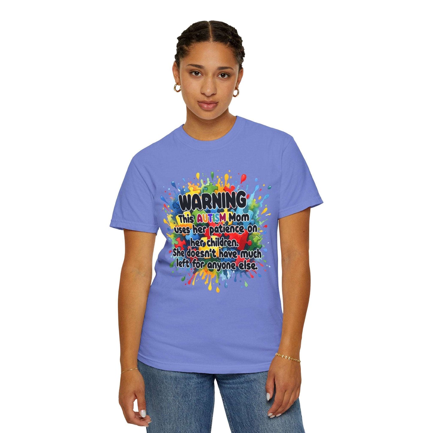 Autism Mom’s Patience Statement T-Shirt: Bold & Empowering