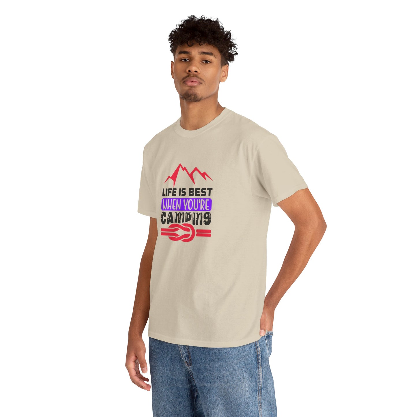 Mountain Adventure Camping Tee – Embrace the Great Outdoors