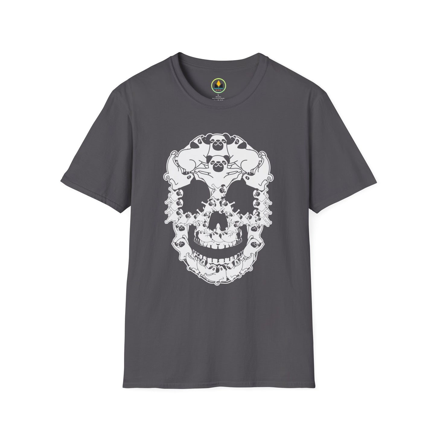 Spooky Pug Skull - Unique Halloween T-Shirt