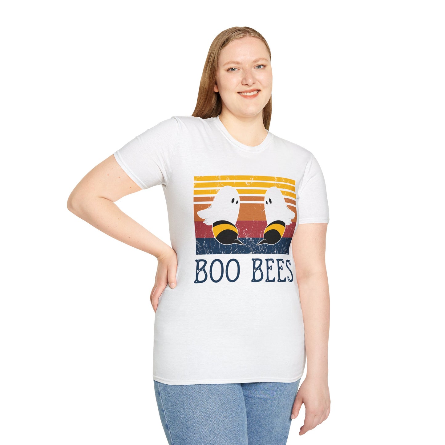 BOO BEES - Humorous Halloween Ghost-Bee Unisex T-Shirt