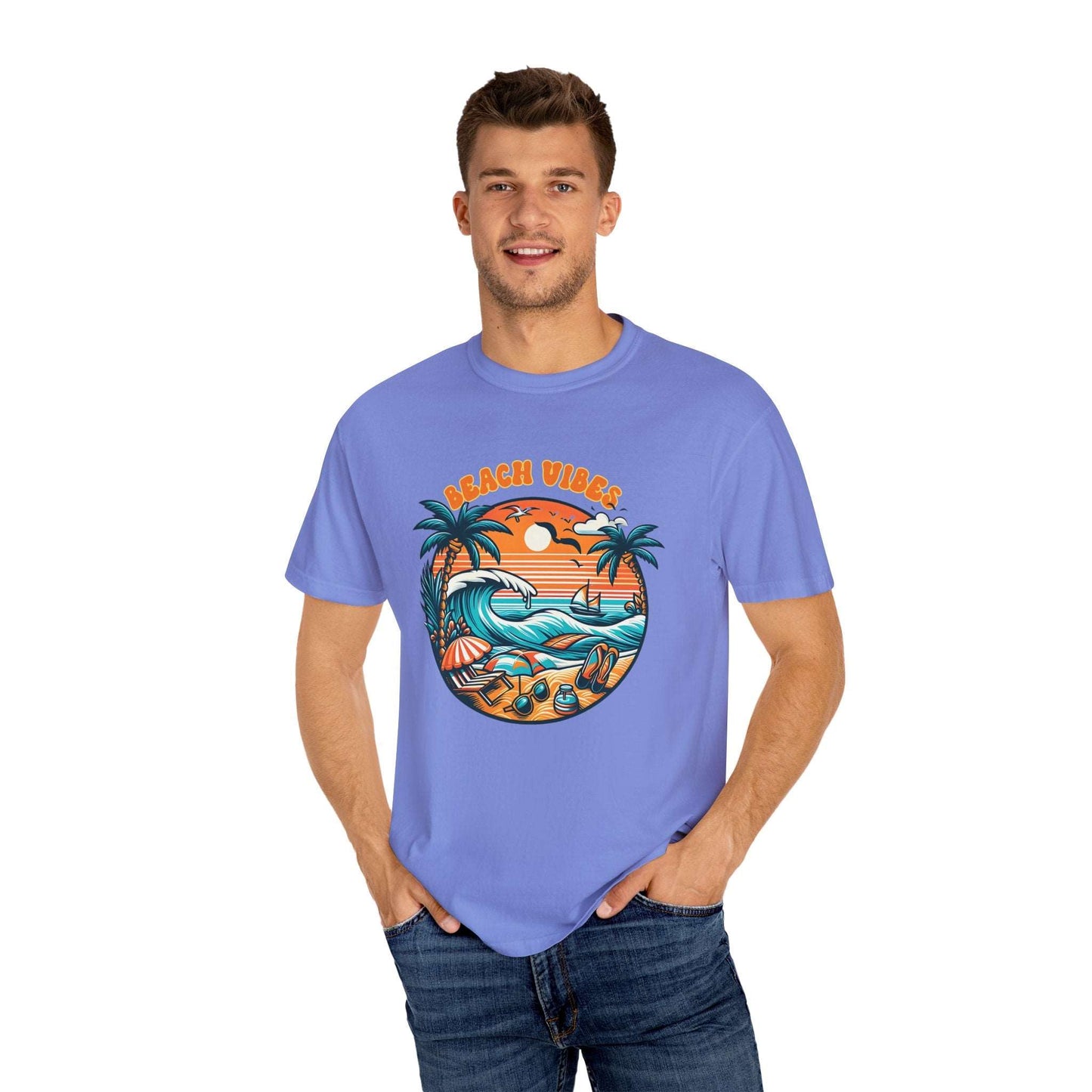 Beach Vibes - Retro Summer Bliss T-Shirt