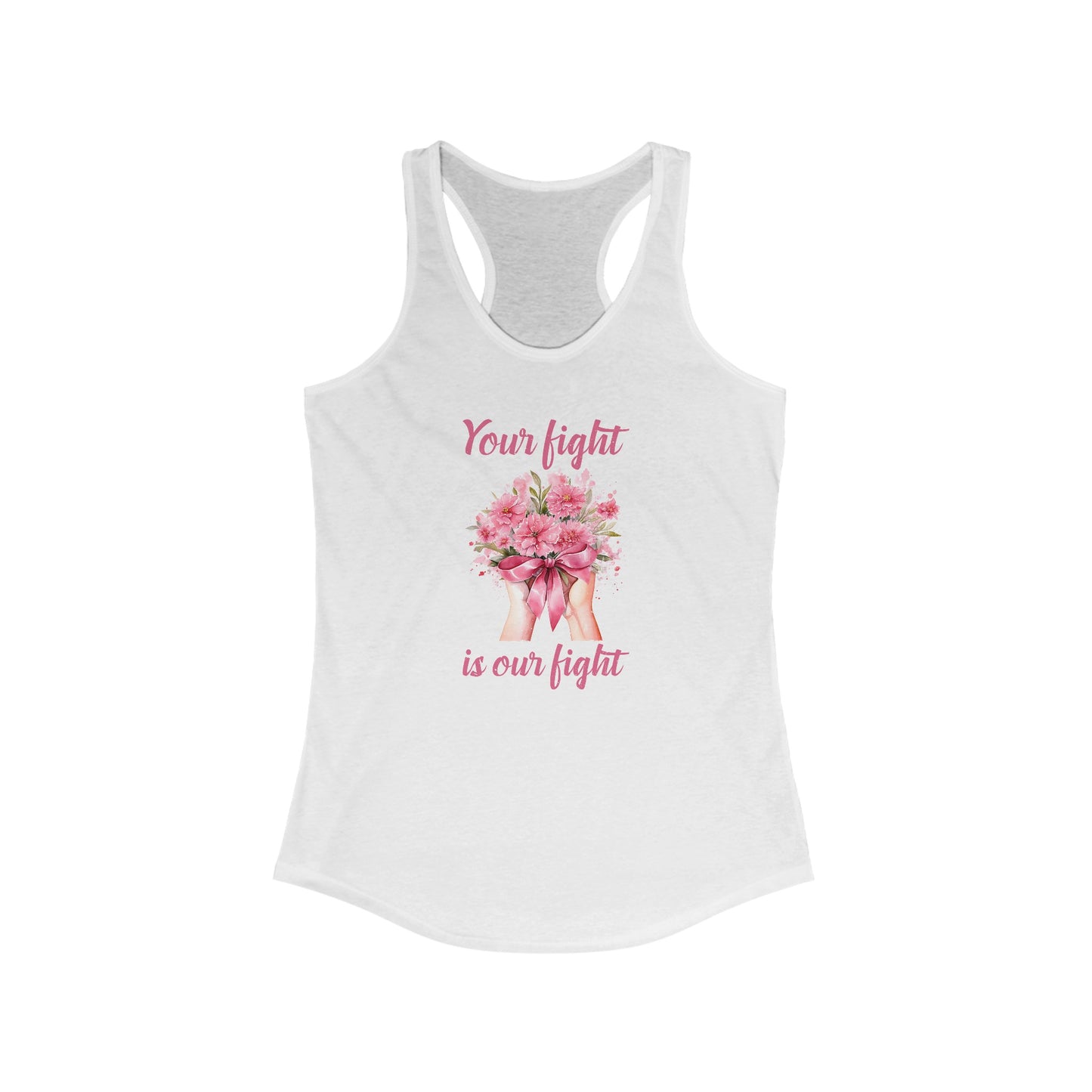 Your Fight is Our Fight - Women’s Cancer Awareness Tank Top