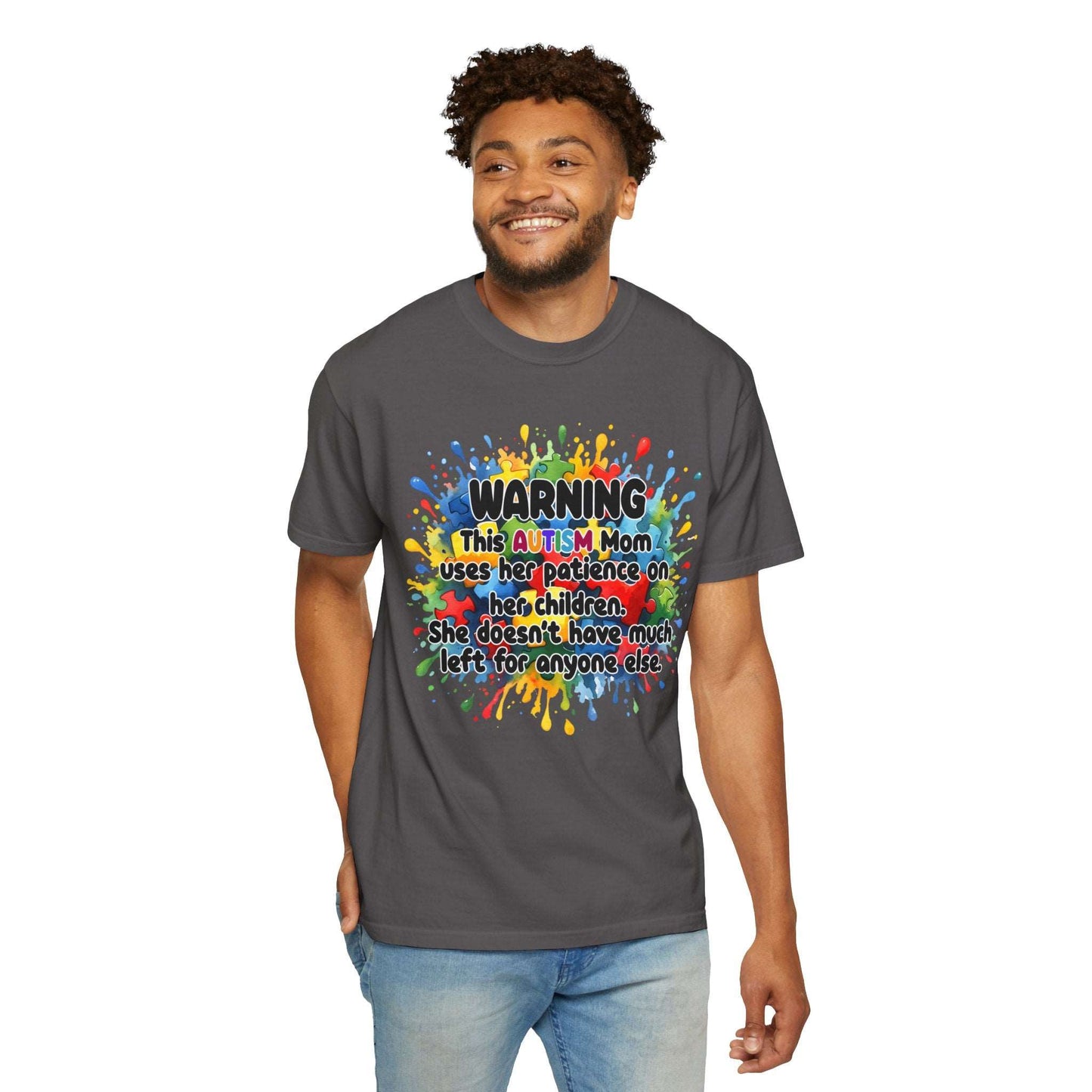 Autism Mom’s Patience Statement T-Shirt: Bold & Empowering