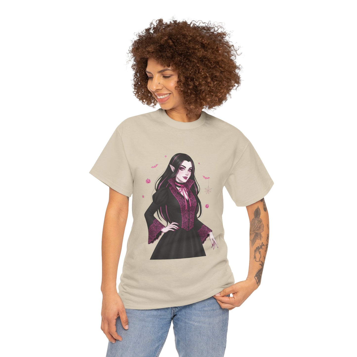 Gothic Vampire Cancer Awareness Tee
