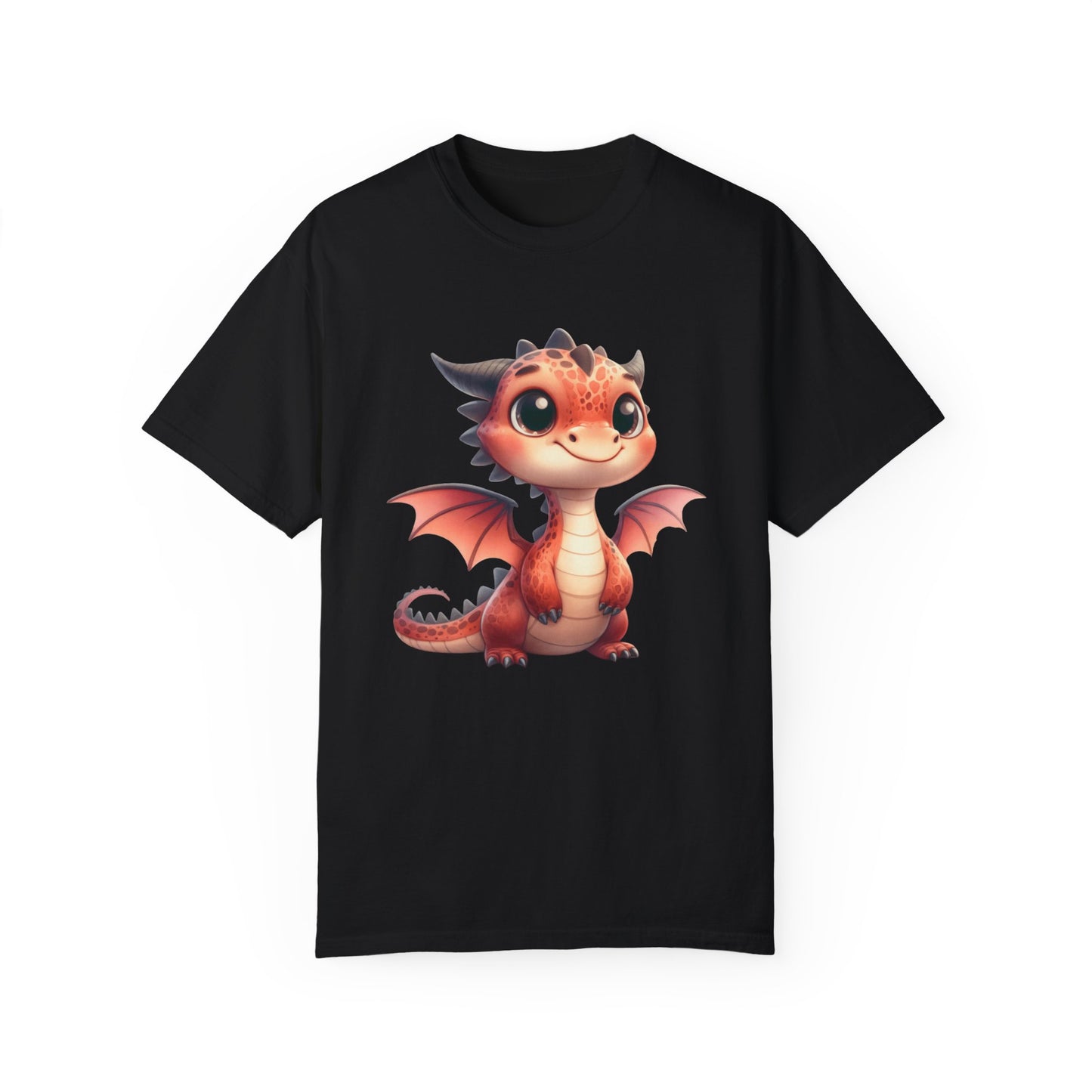 Adorable Dragon Whelp Tee - Soft Cotton T-Shirt with Fantasy Creature tee