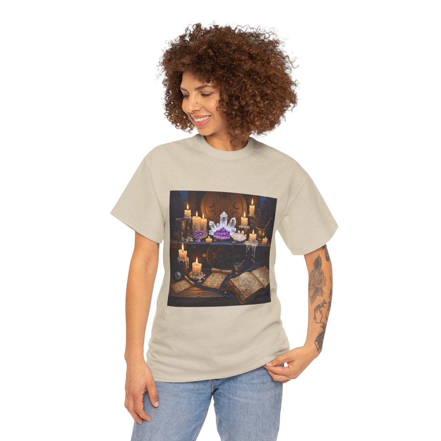 Witch's Ritual Altar Halloween Tee