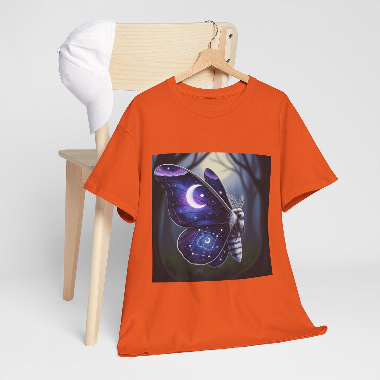 Witchy Galaxy Moth Moon Shirt