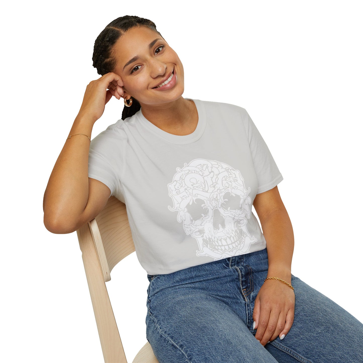 Unique Spooky Intricate Skull Dachshund Dog Halloween Tee - Perfect for Dog Lovers!