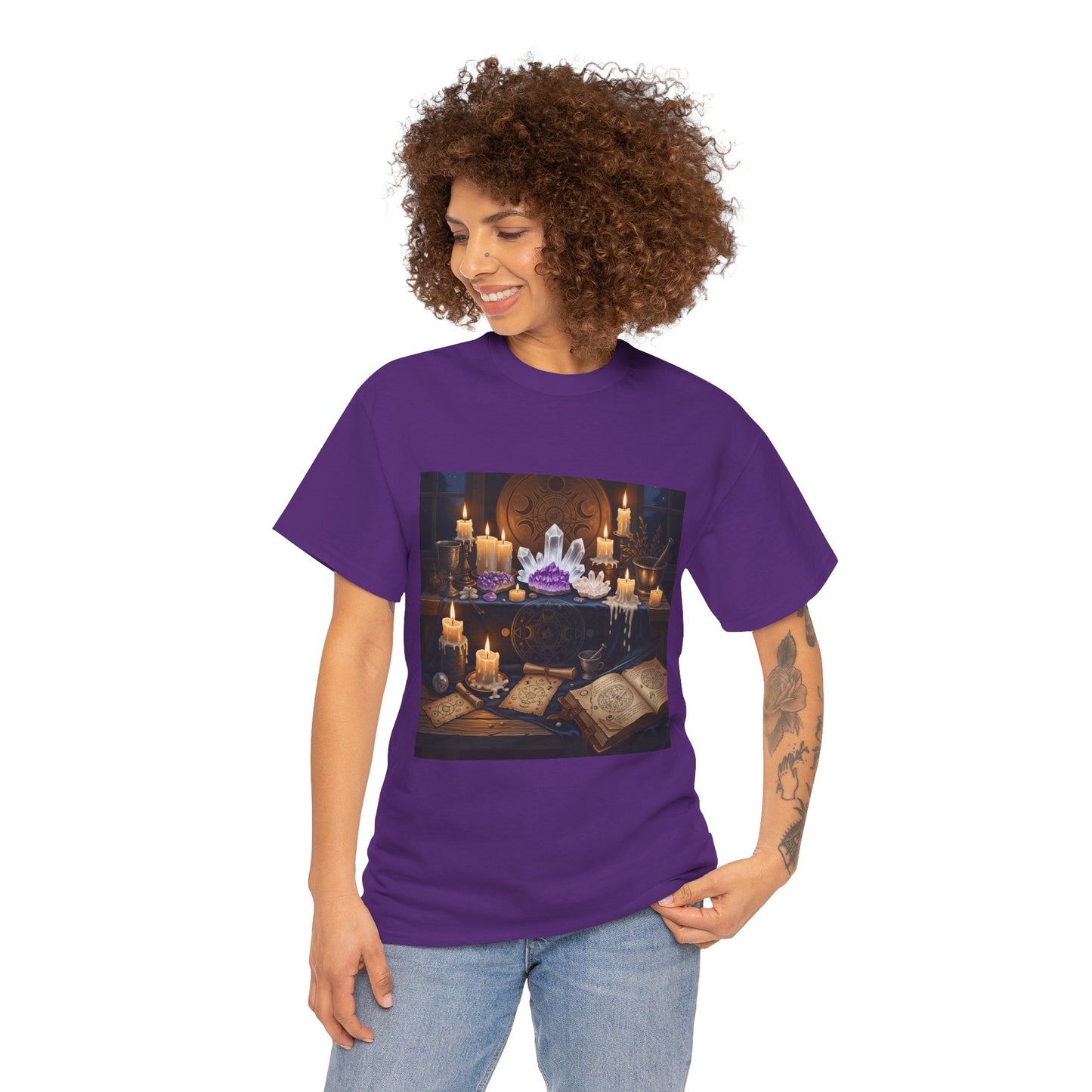 Witch's Ritual Altar Halloween Tee