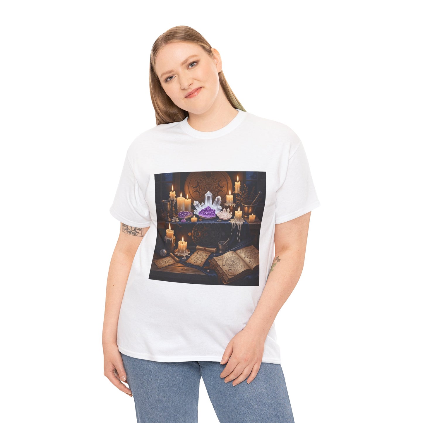 Witch's Ritual Altar Halloween Tee