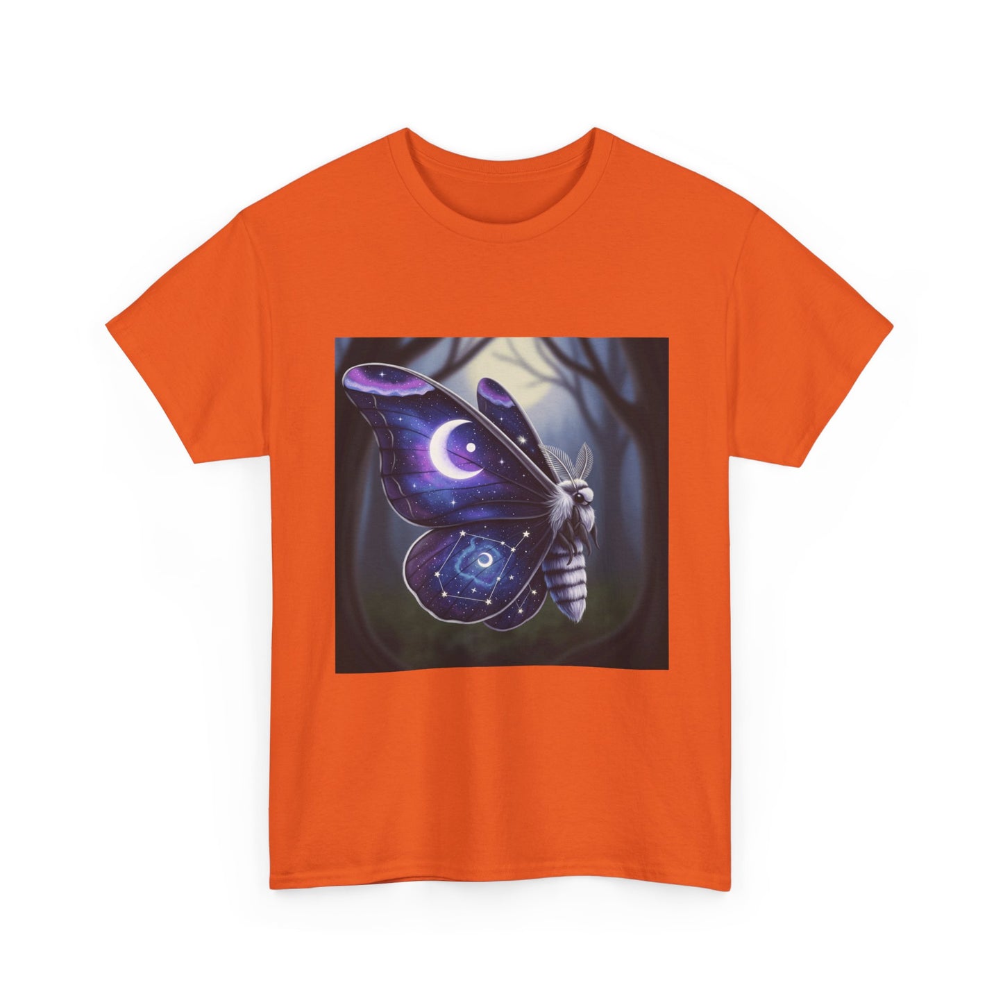 Witchy Galaxy Moth Moon Shirt