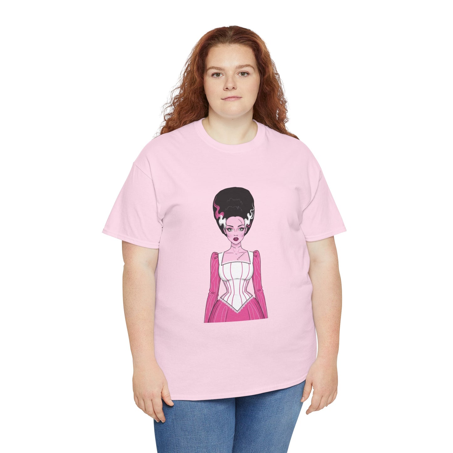 Pink Bride of Frankenstein Awareness Tee