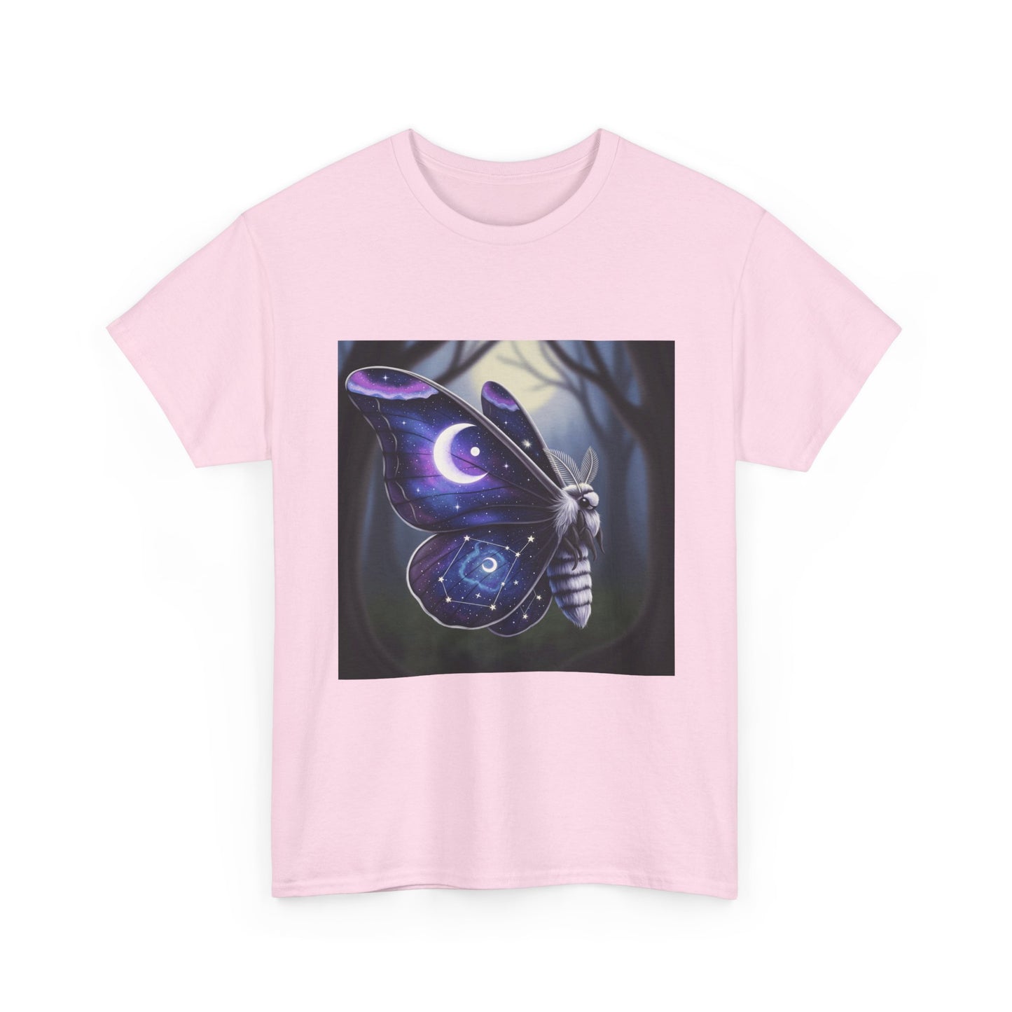Witchy Galaxy Moth Moon Shirt