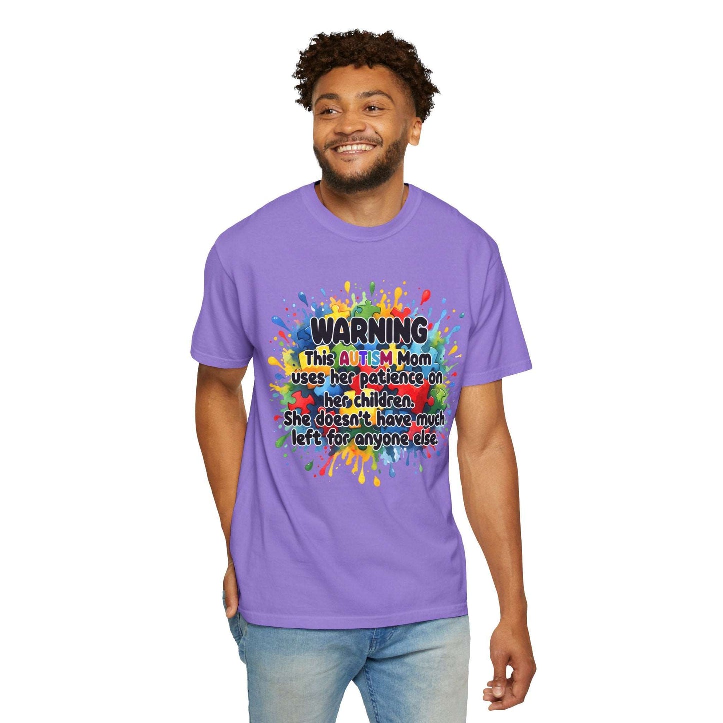 Autism Mom’s Patience Statement T-Shirt: Bold & Empowering