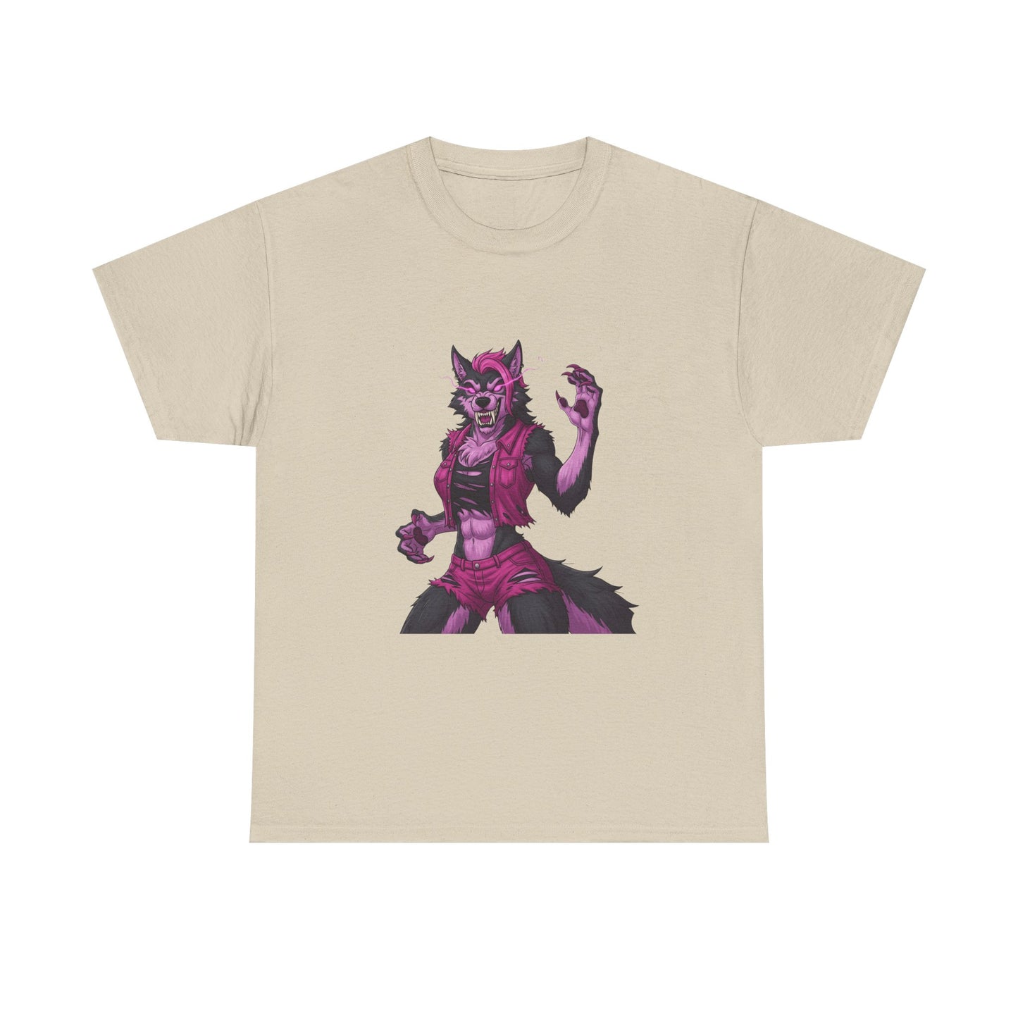 Fierce Werewolf Fights Cancer Tee