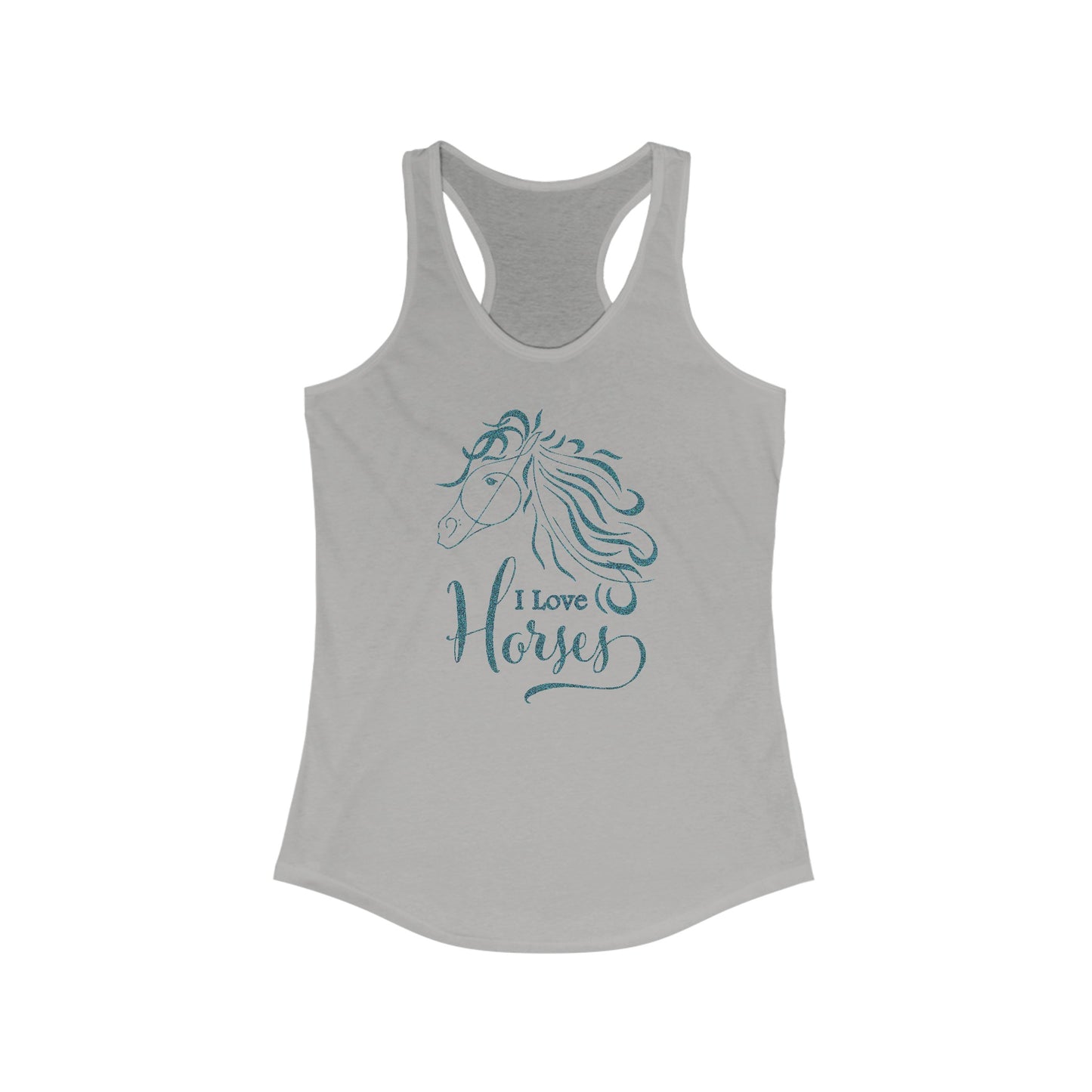 Women’s Equestrian Style Tank Top - Express Your Love for Horses in Style