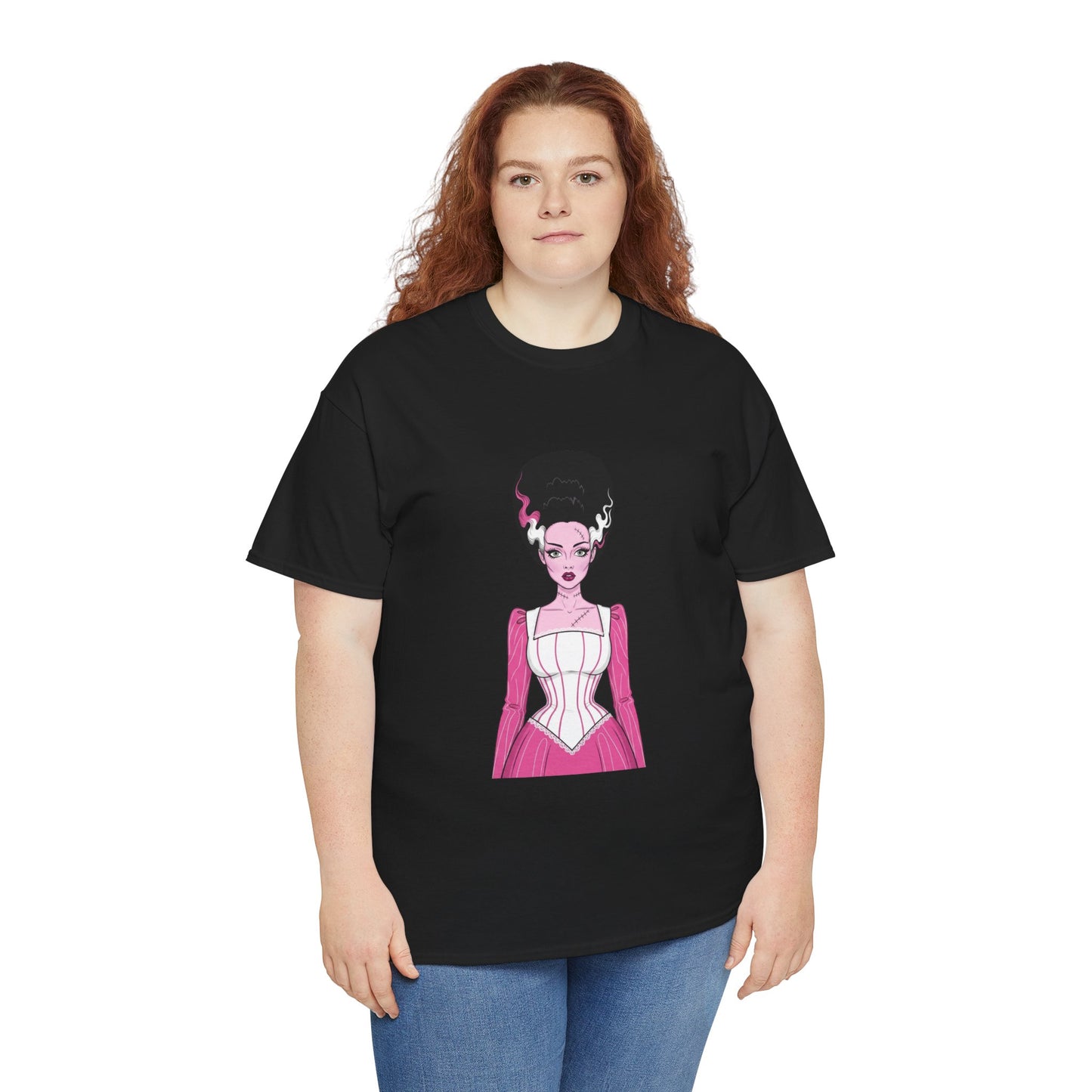 Pink Bride of Frankenstein Awareness Tee
