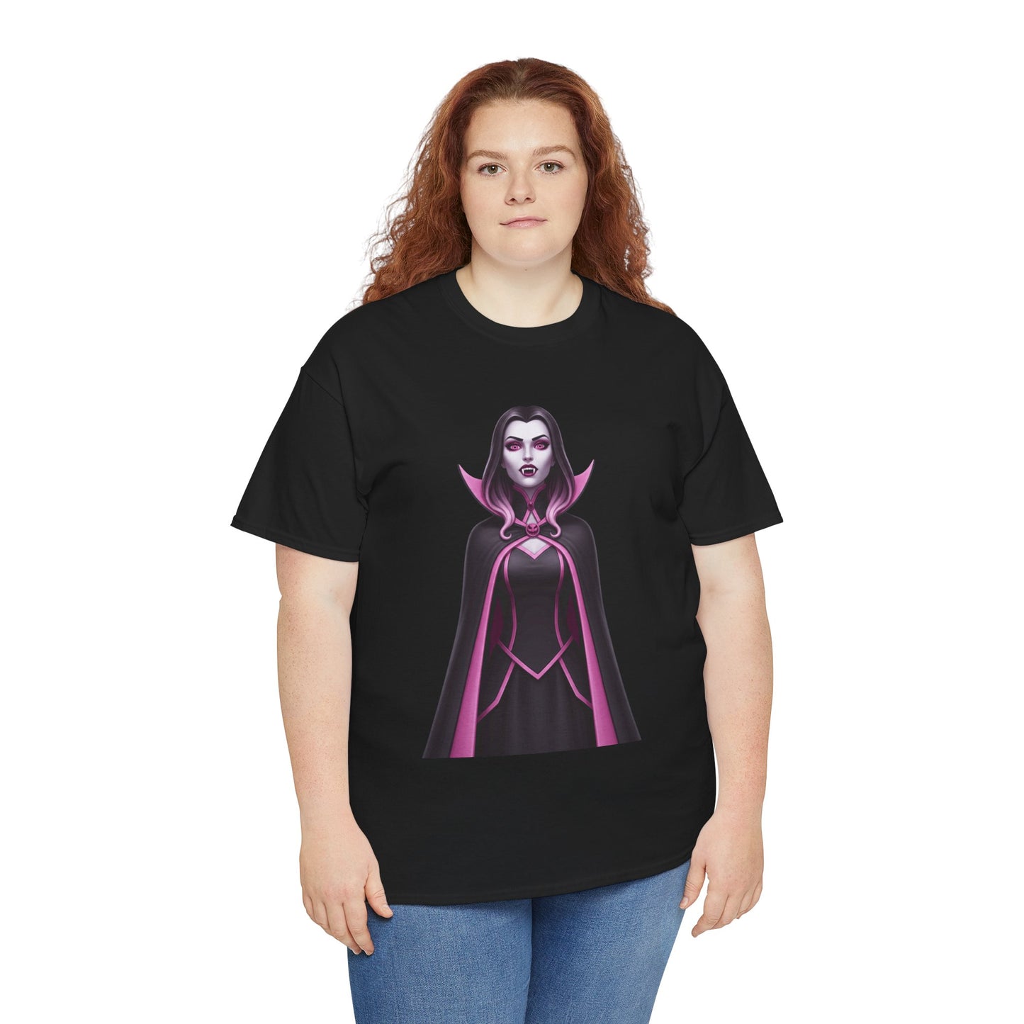 Gothic Vampiress Halloween Tee