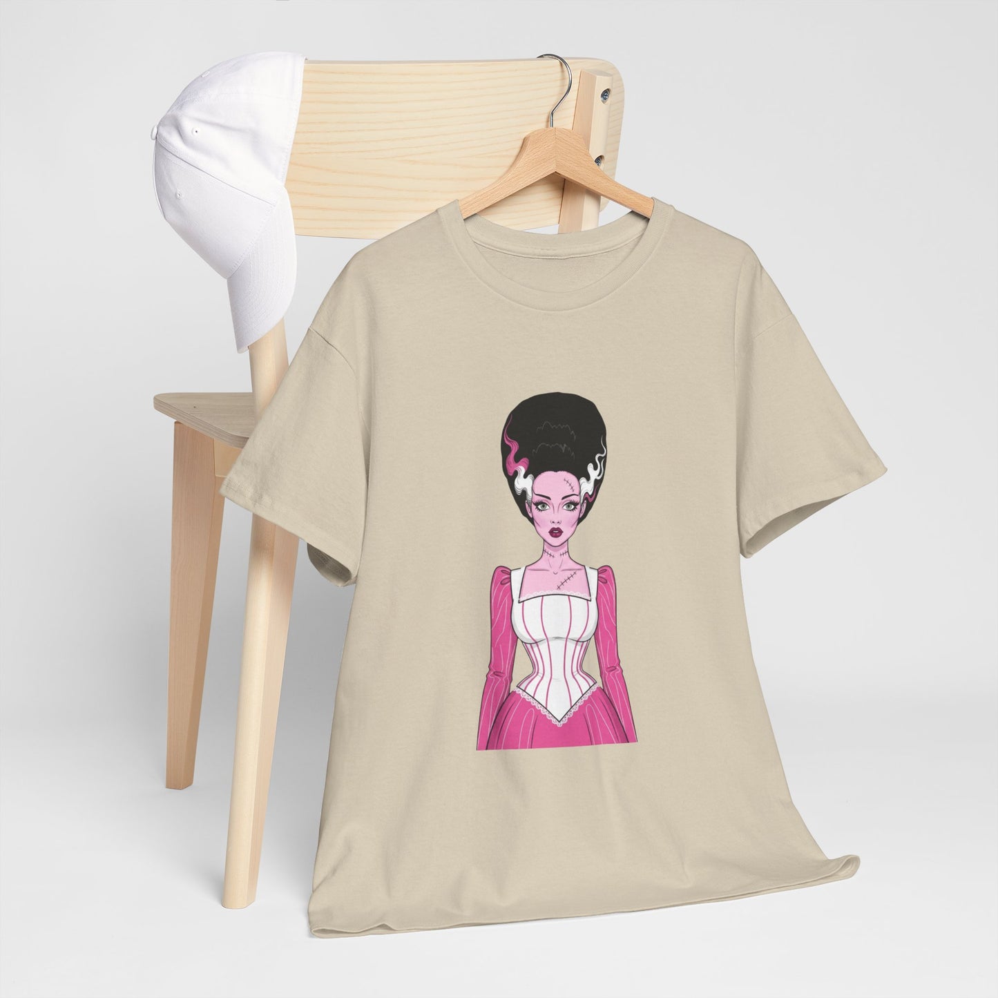 Pink Bride of Frankenstein Awareness Tee