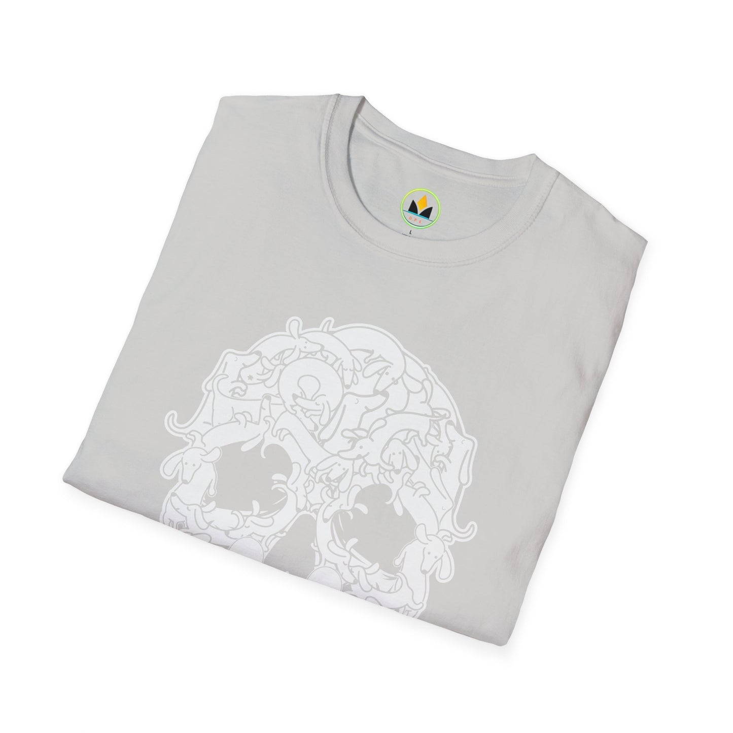 Unique Spooky Intricate Skull Dachshund Dog Halloween Tee - Perfect for Dog Lovers!